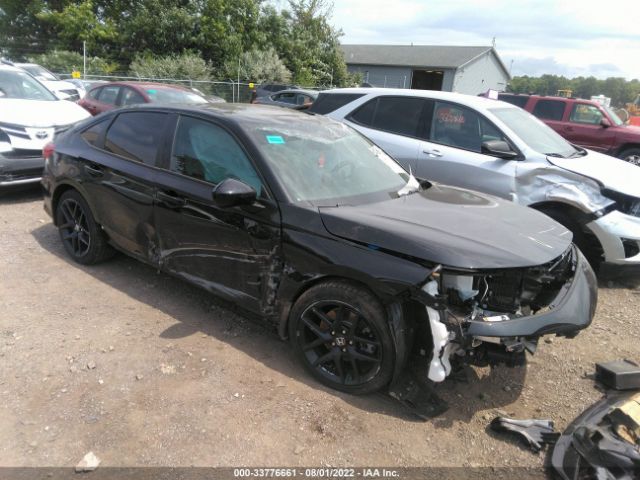 HONDA CIVIC SI 2022 2hgfe1e53nh474115