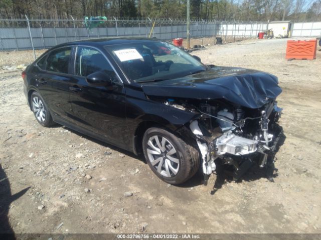 HONDA CIVIC SEDAN 2022 2hgfe2f22nh526988