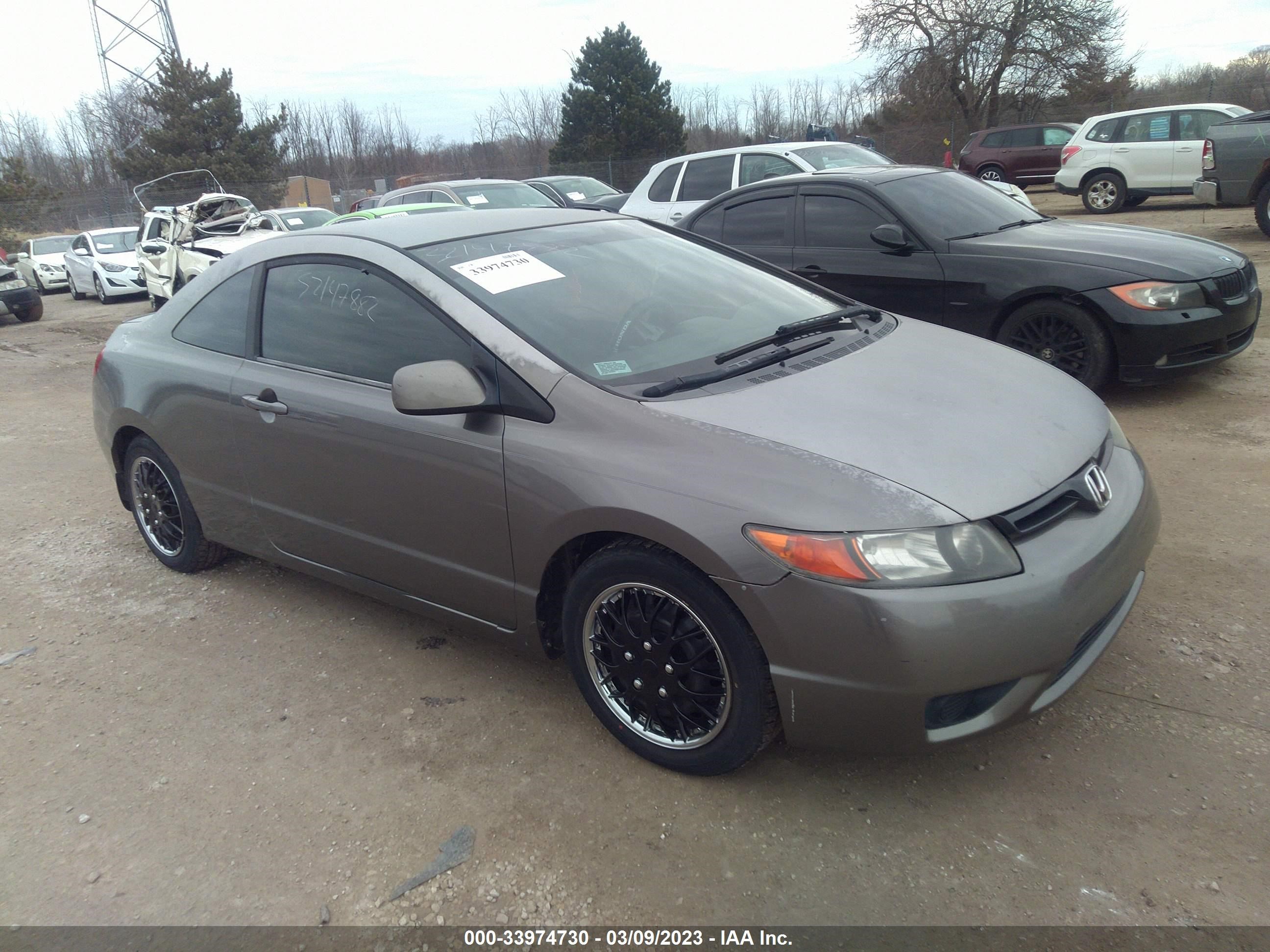 HONDA CIVIC 2007 2hgfg116x7h525377