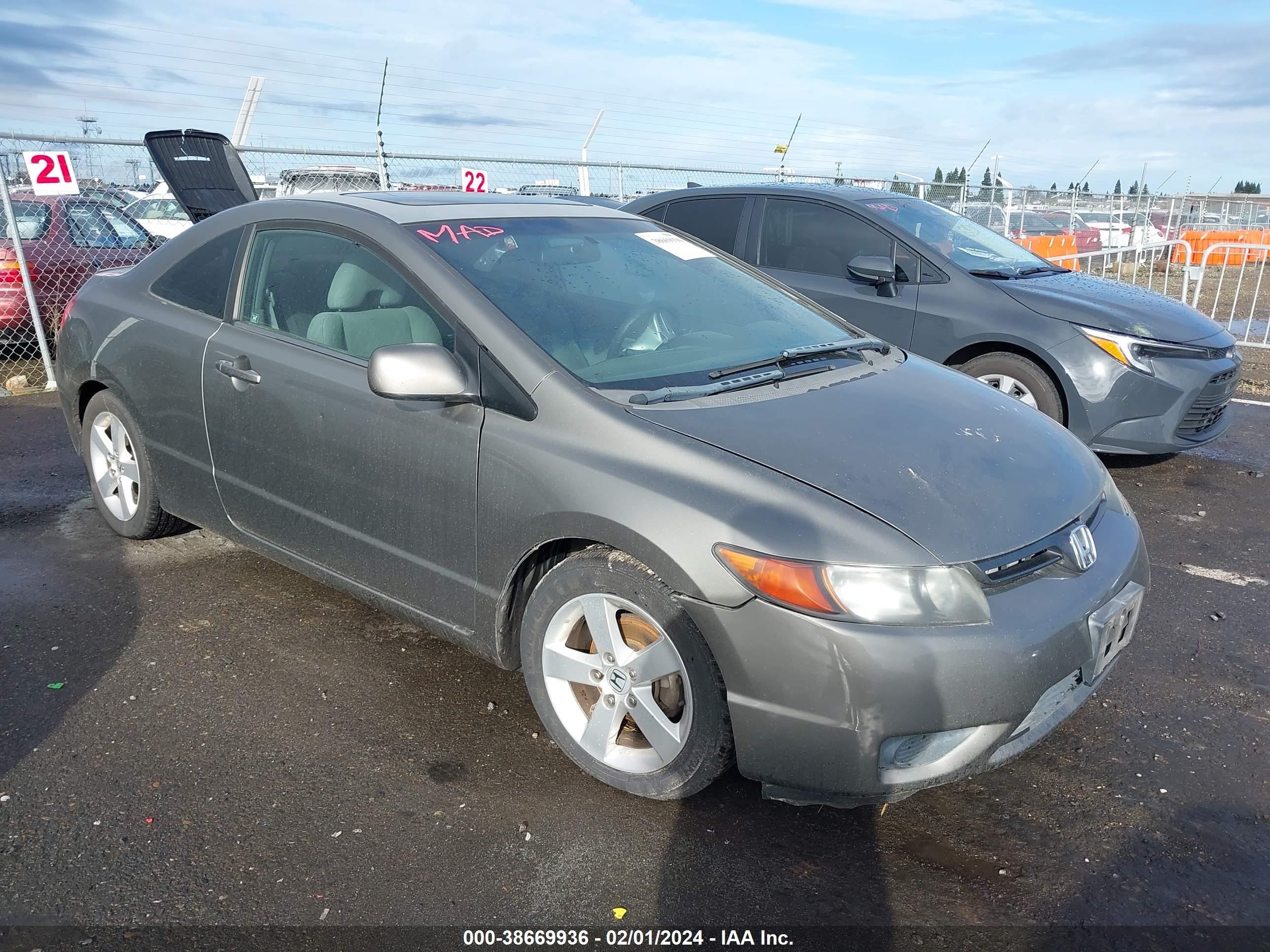 HONDA CIVIC 2007 2hgfg11887h567757