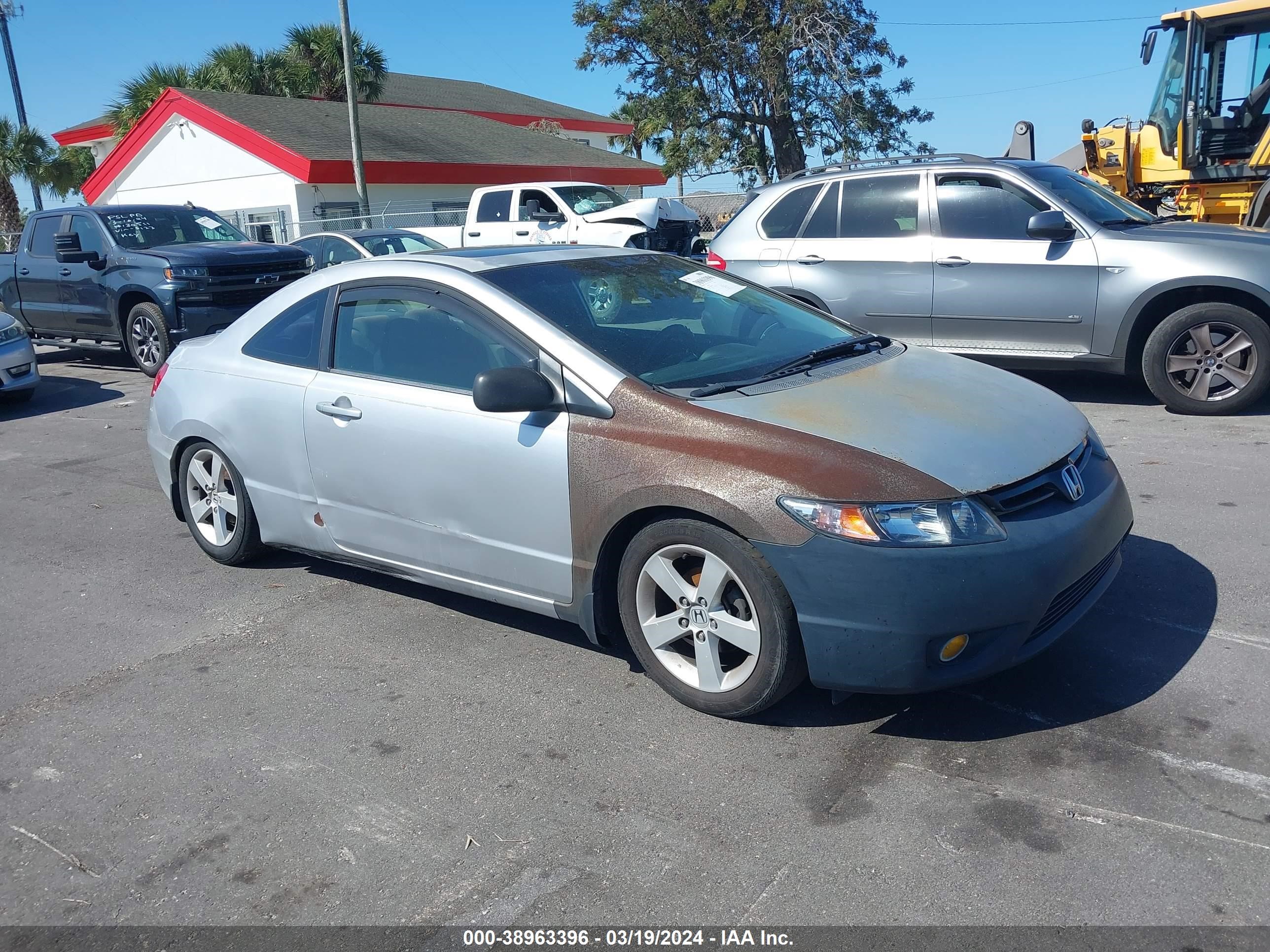 HONDA CIVIC 2007 2hgfg118x7h500867