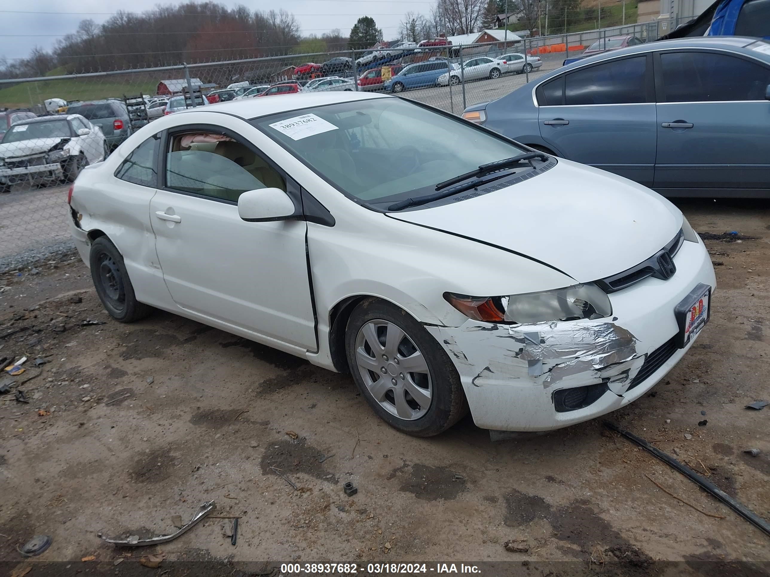 HONDA CIVIC 2008 2hgfg12638h536950