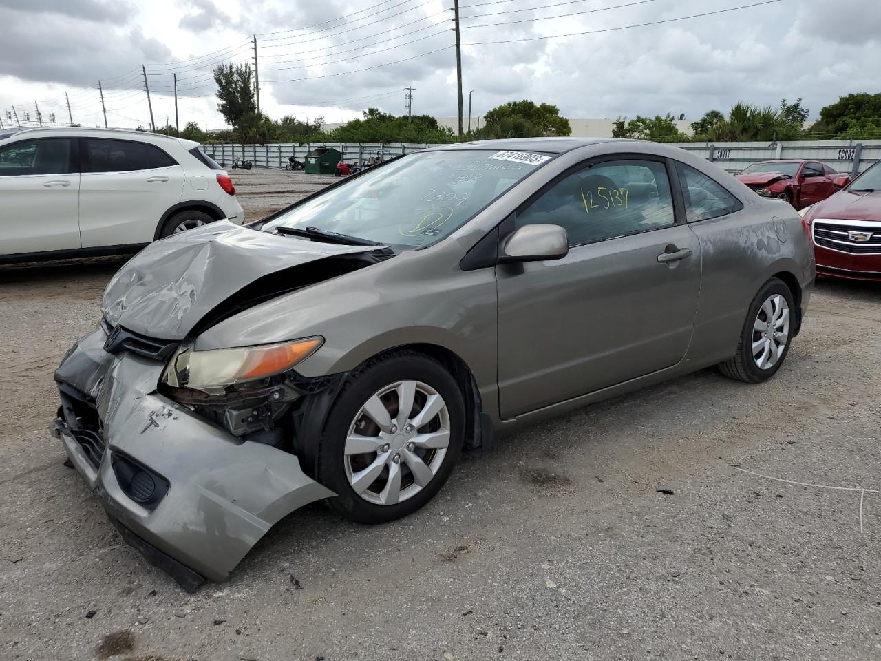 HONDA CIVIC 2007 2hgfg12657h527309