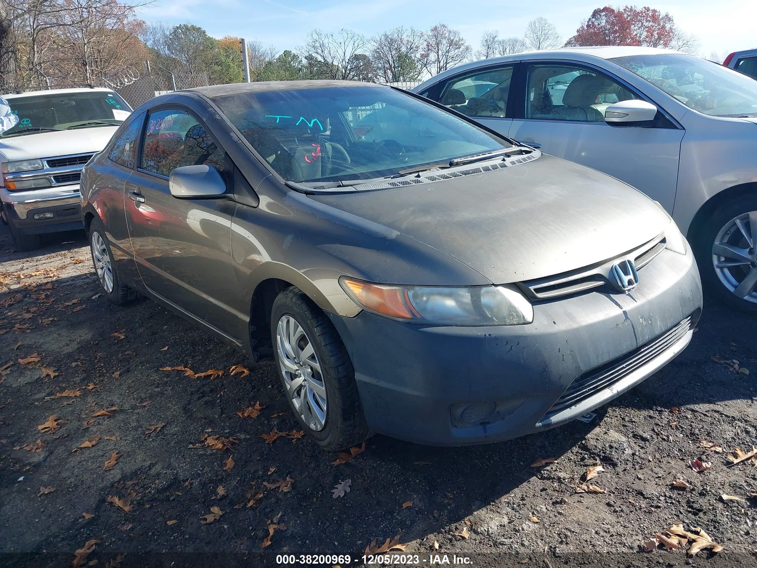 HONDA CIVIC 2006 2hgfg12666h505706