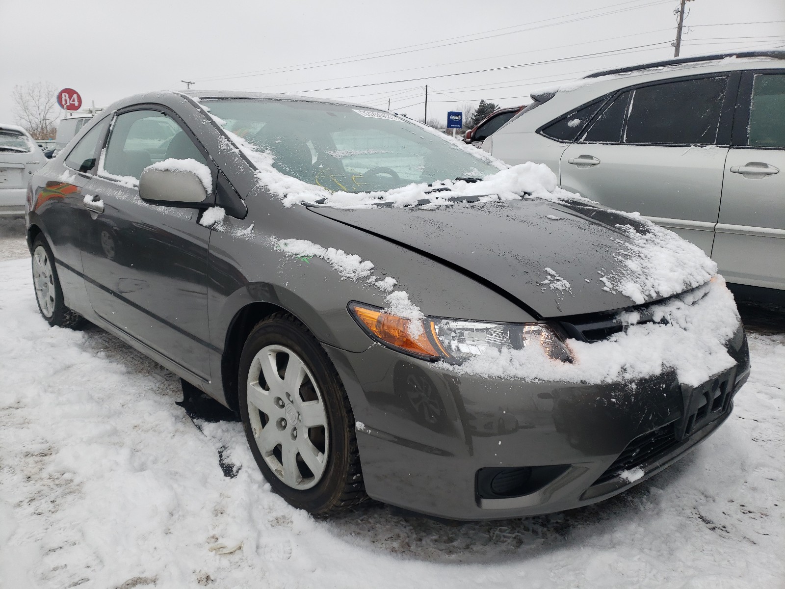 HONDA CIVIC LX 2007 2hgfg12667h535287