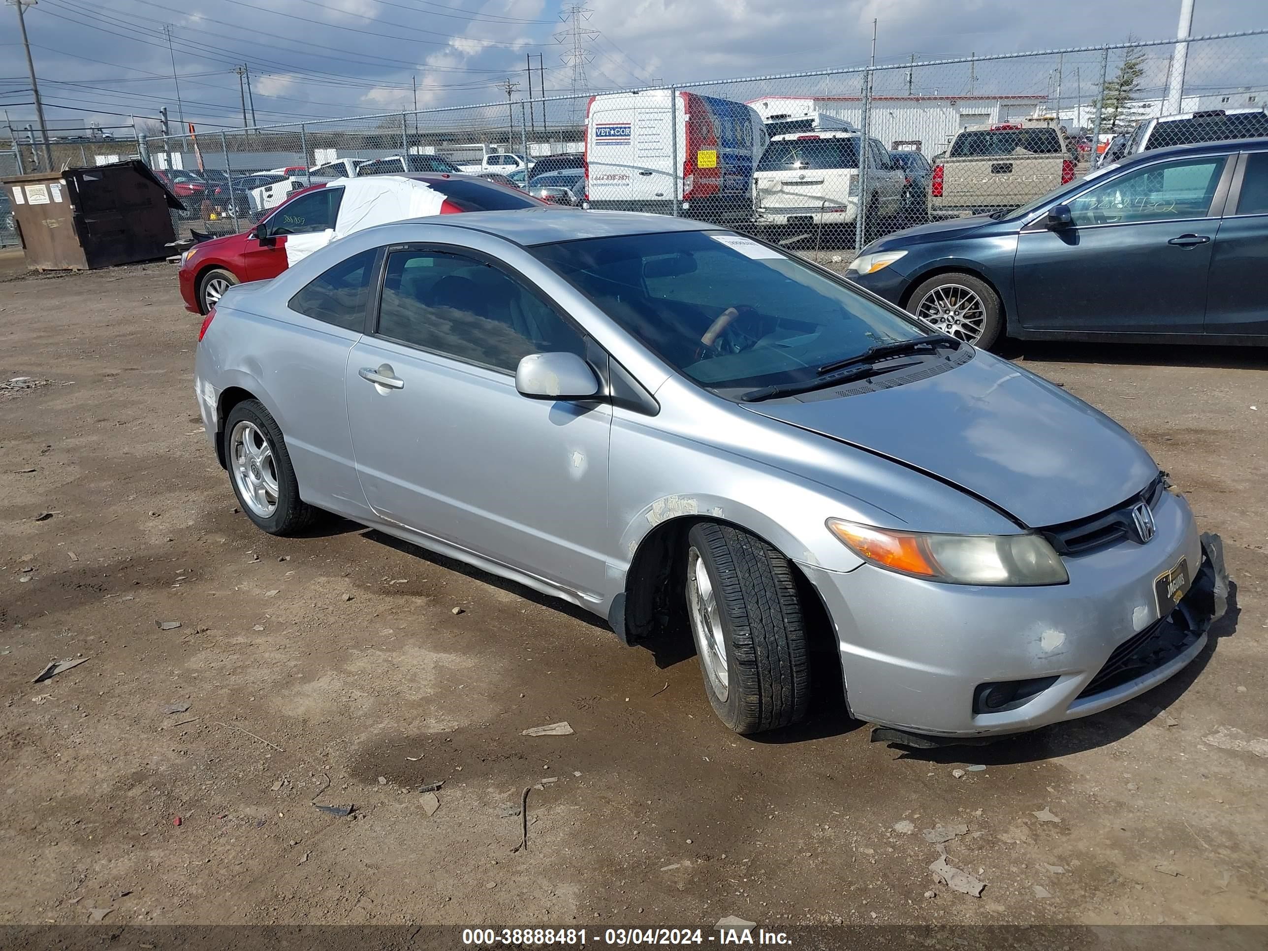 HONDA CIVIC 2007 2hgfg12667h536617