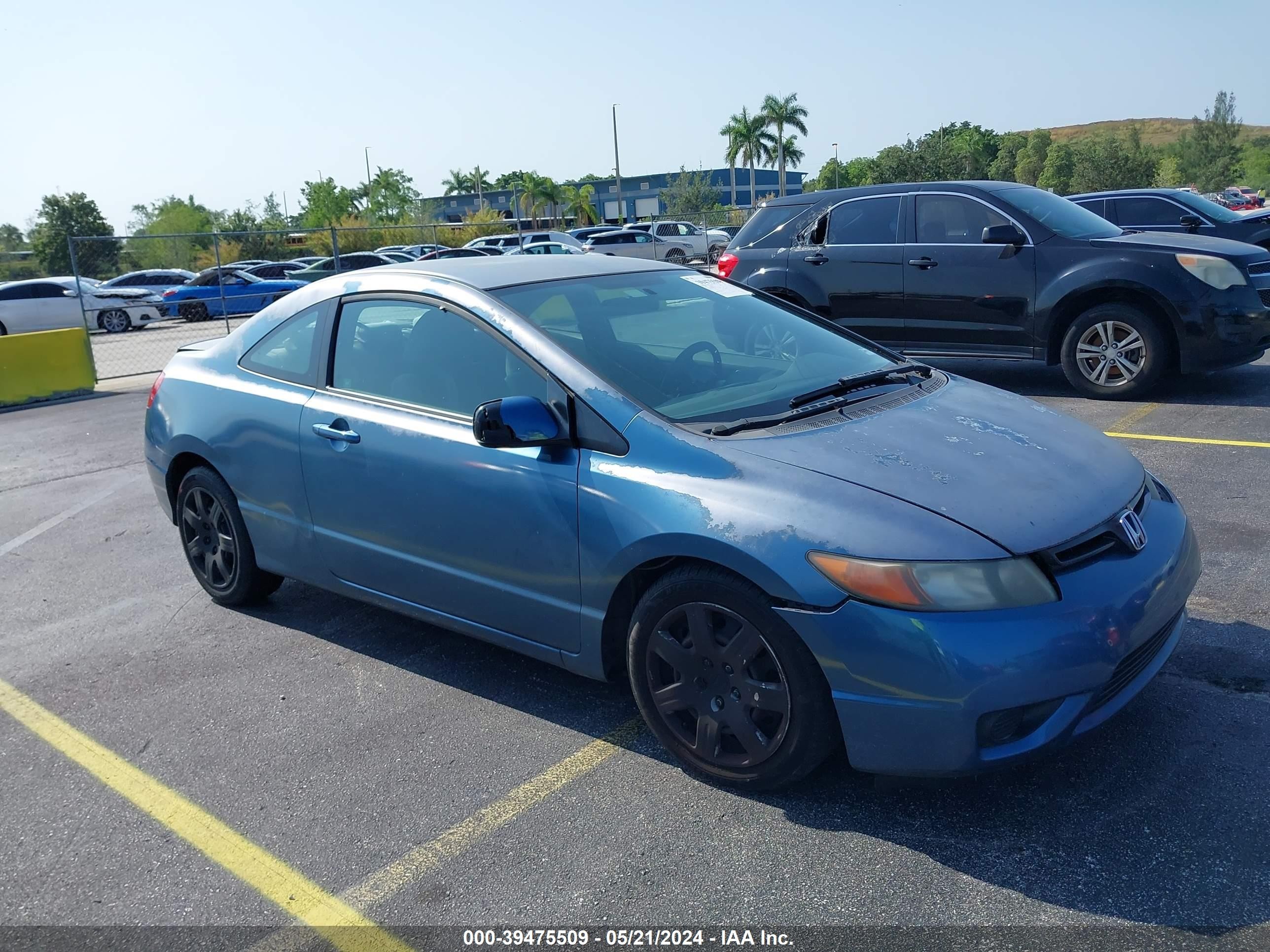 HONDA CIVIC 2007 2hgfg12667h561422