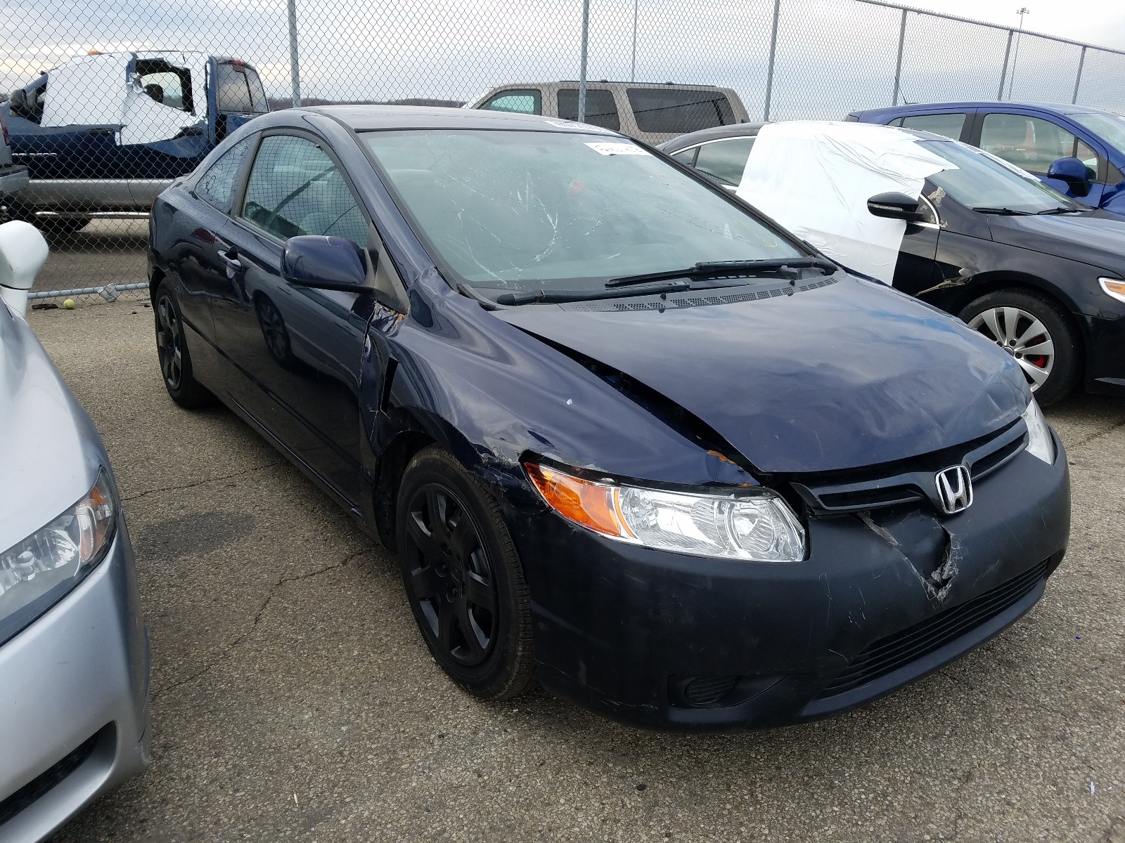 HONDA CIVIC LX 2007 2hgfg12687h528440