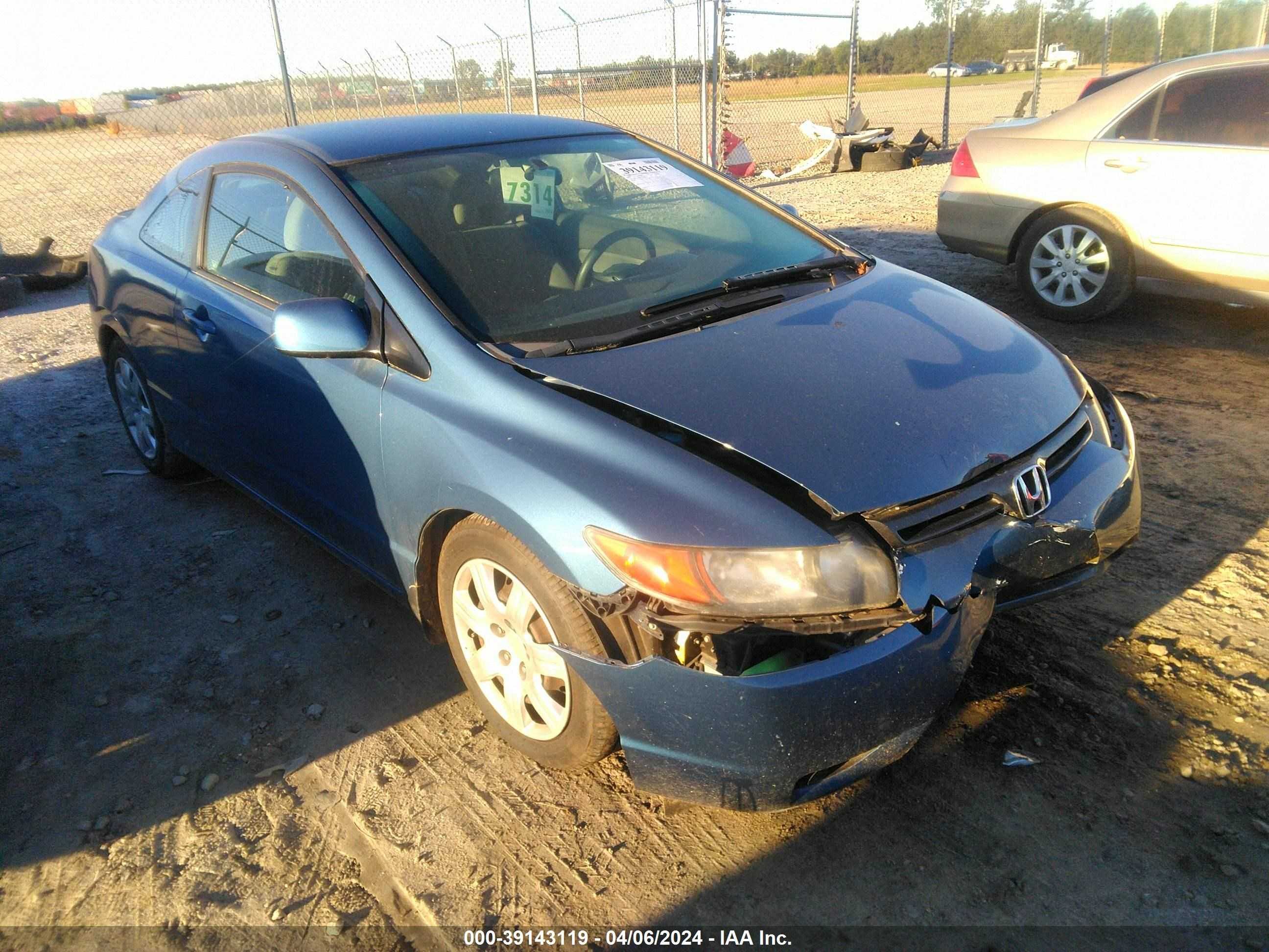 HONDA CIVIC 2008 2hgfg12688h531565