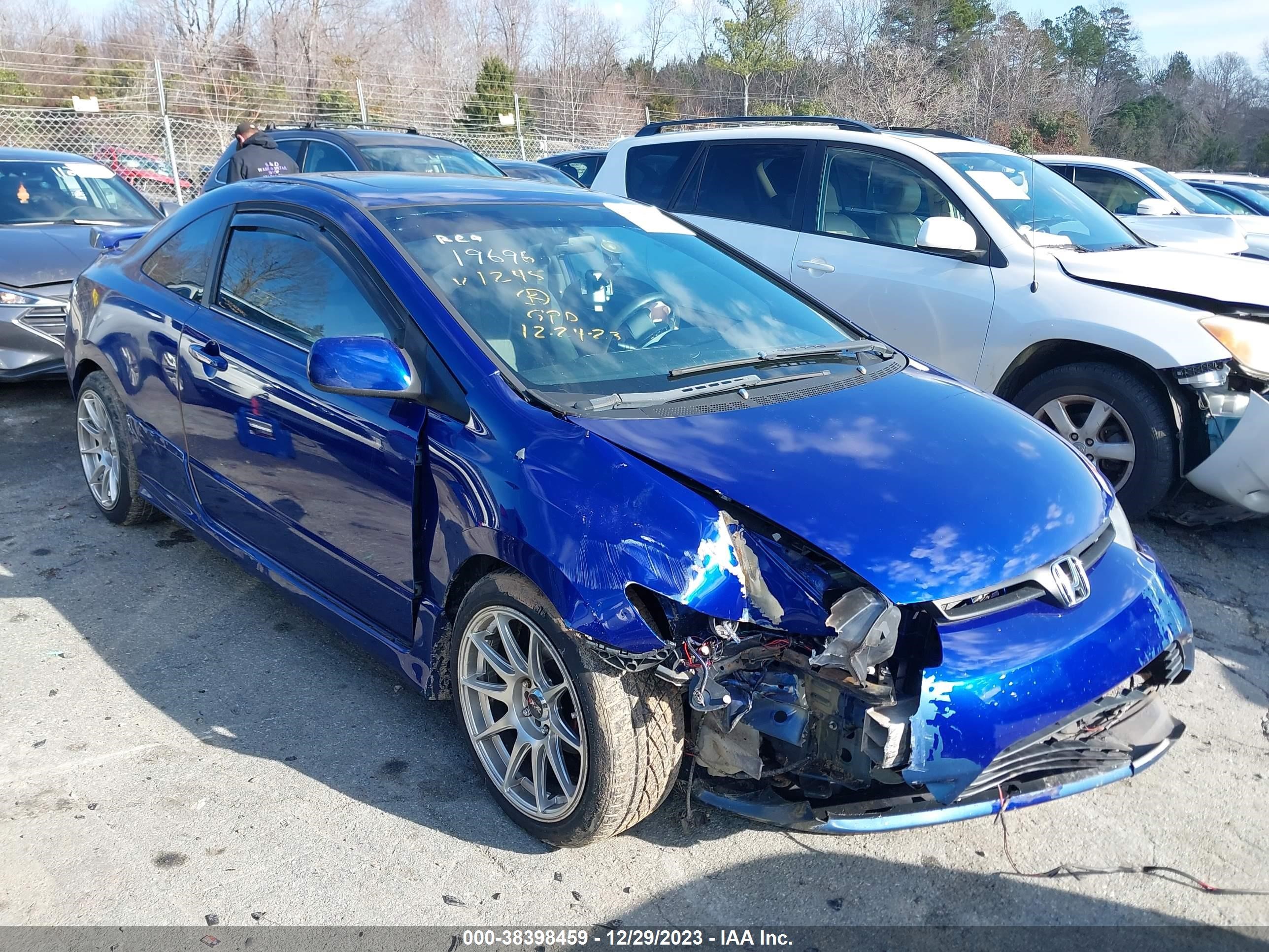 HONDA CIVIC 2006 2hgfg12806h581245