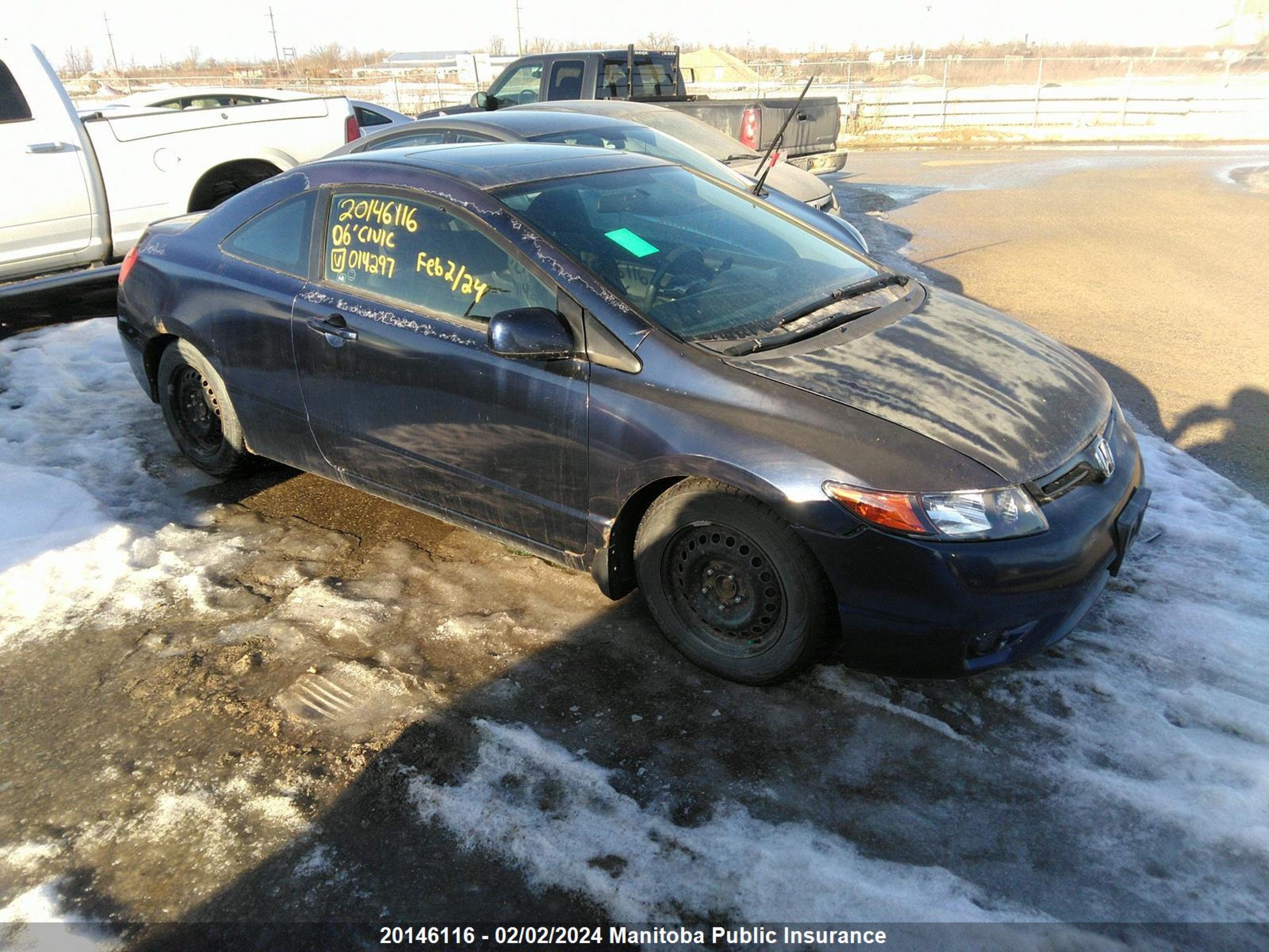 HONDA CIVIC 2006 2hgfg12816h014297