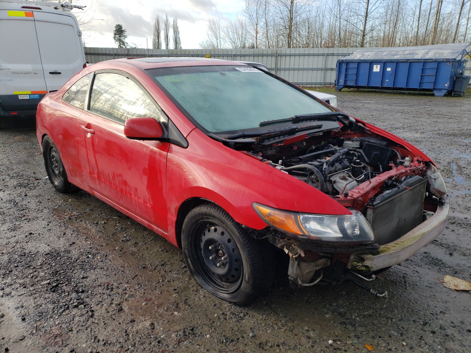 HONDA CIVIC EX 2007 2hgfg12827h556459