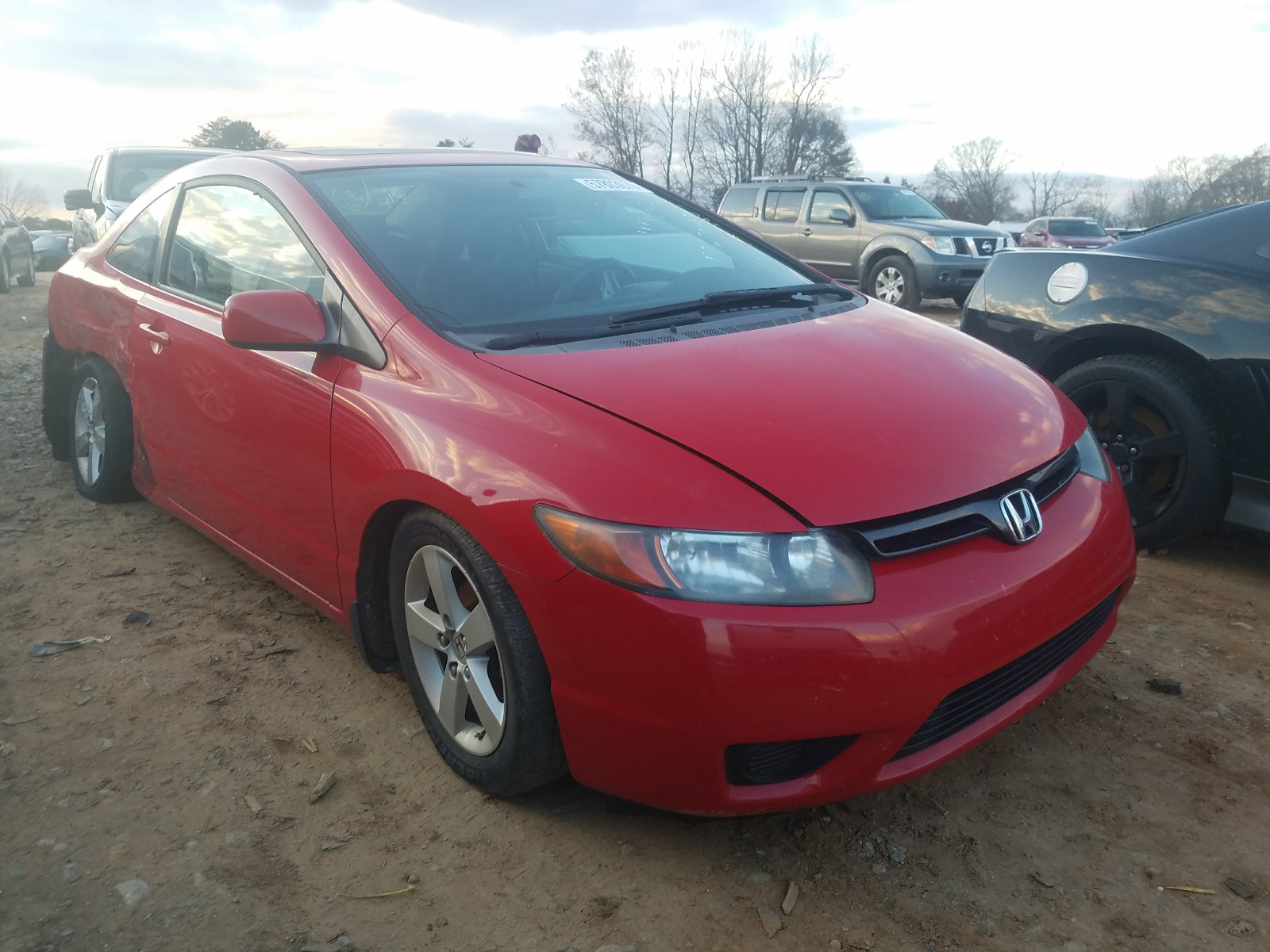 HONDA CIVIC EX 2007 2hgfg12847h575806