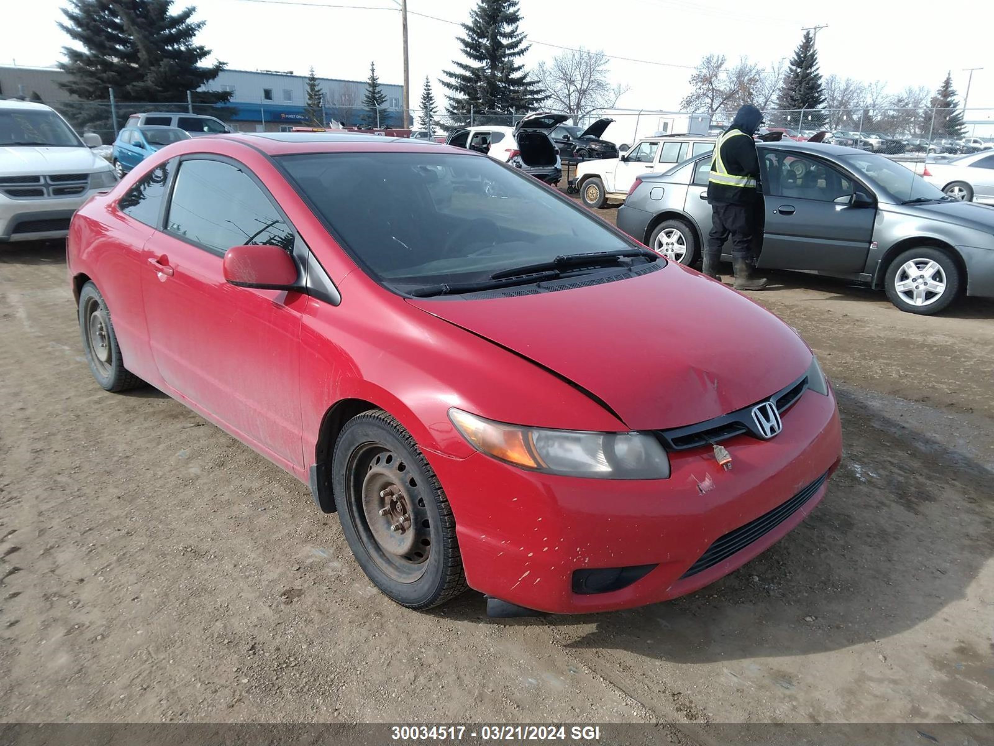 HONDA CIVIC 2007 2hgfg12867h003703