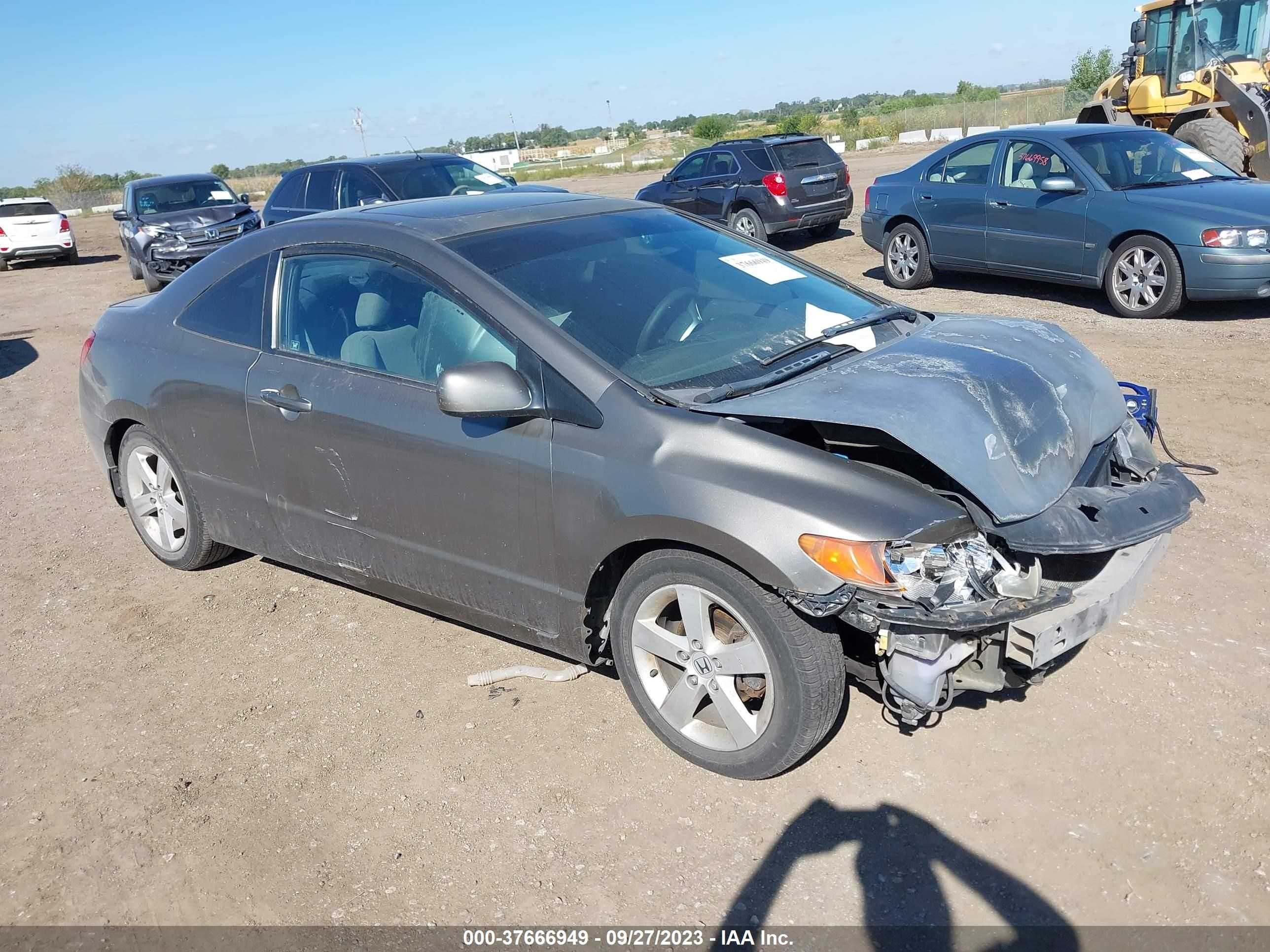 HONDA CIVIC 2007 2hgfg12867h508222