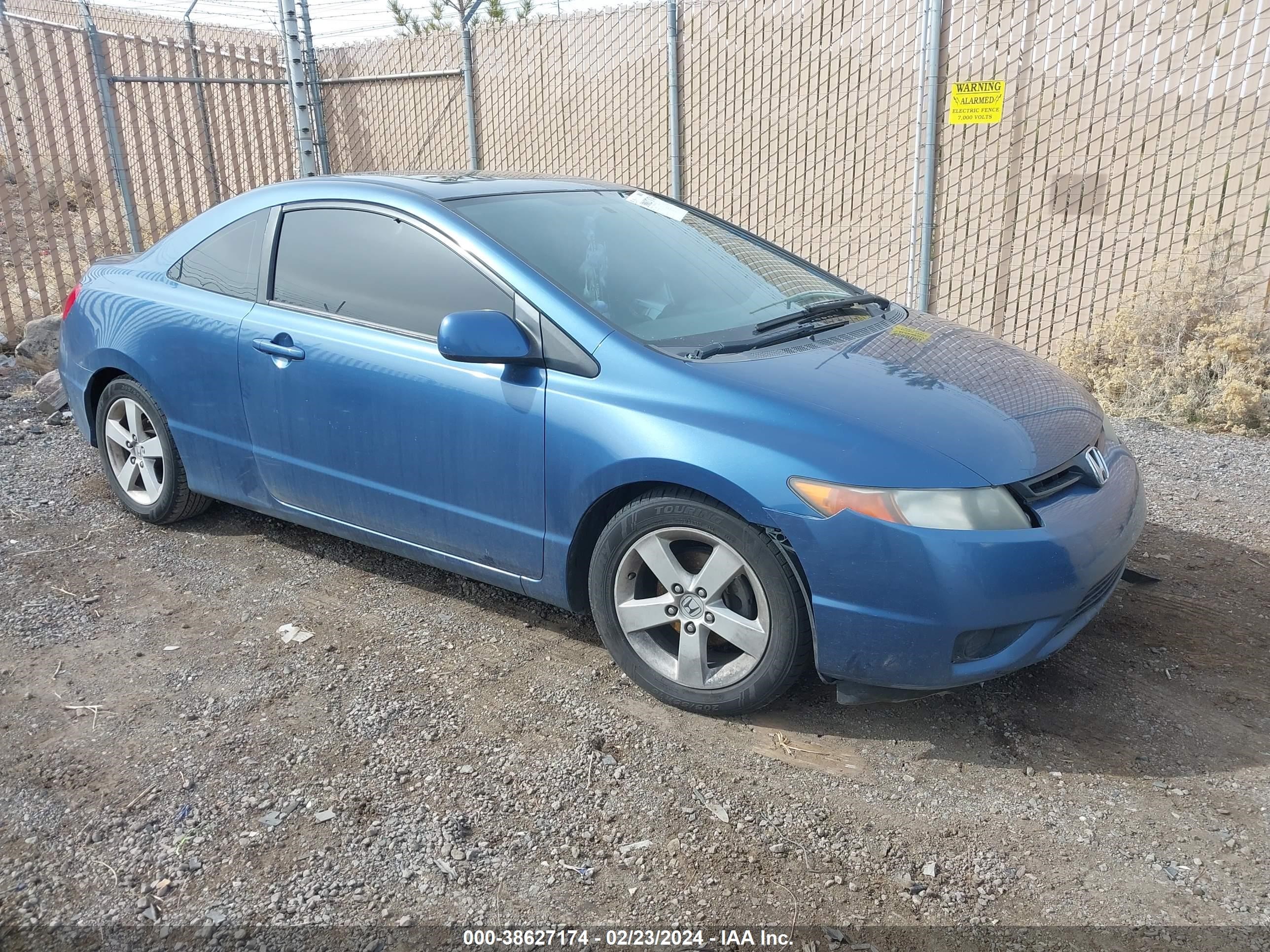 HONDA CIVIC 2007 2hgfg12867h519429