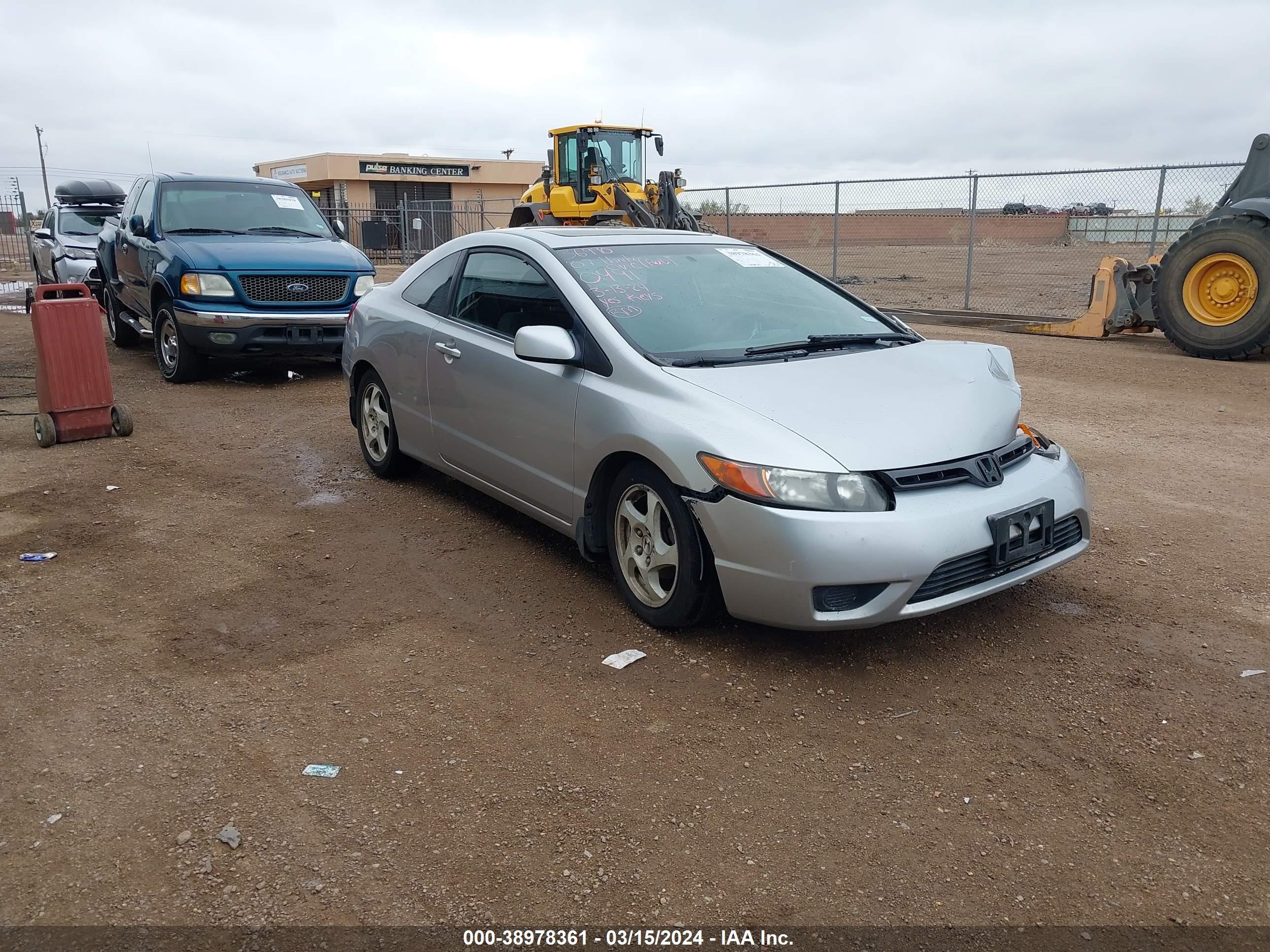 HONDA CIVIC 2007 2hgfg12887h550441