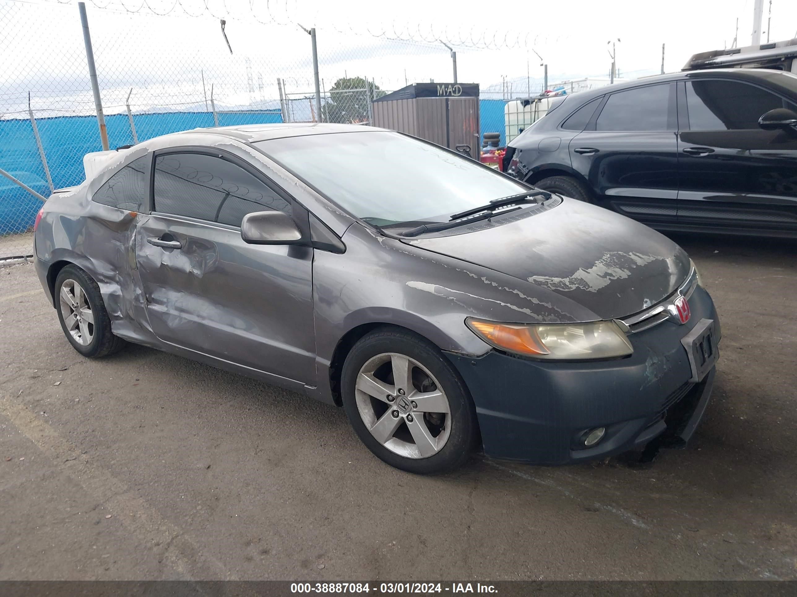 HONDA CIVIC 2007 2hgfg12897h550111