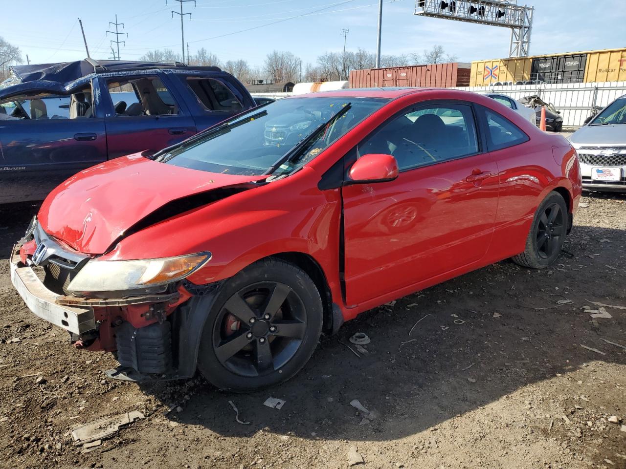 HONDA CIVIC 2008 2hgfg128x8h524599