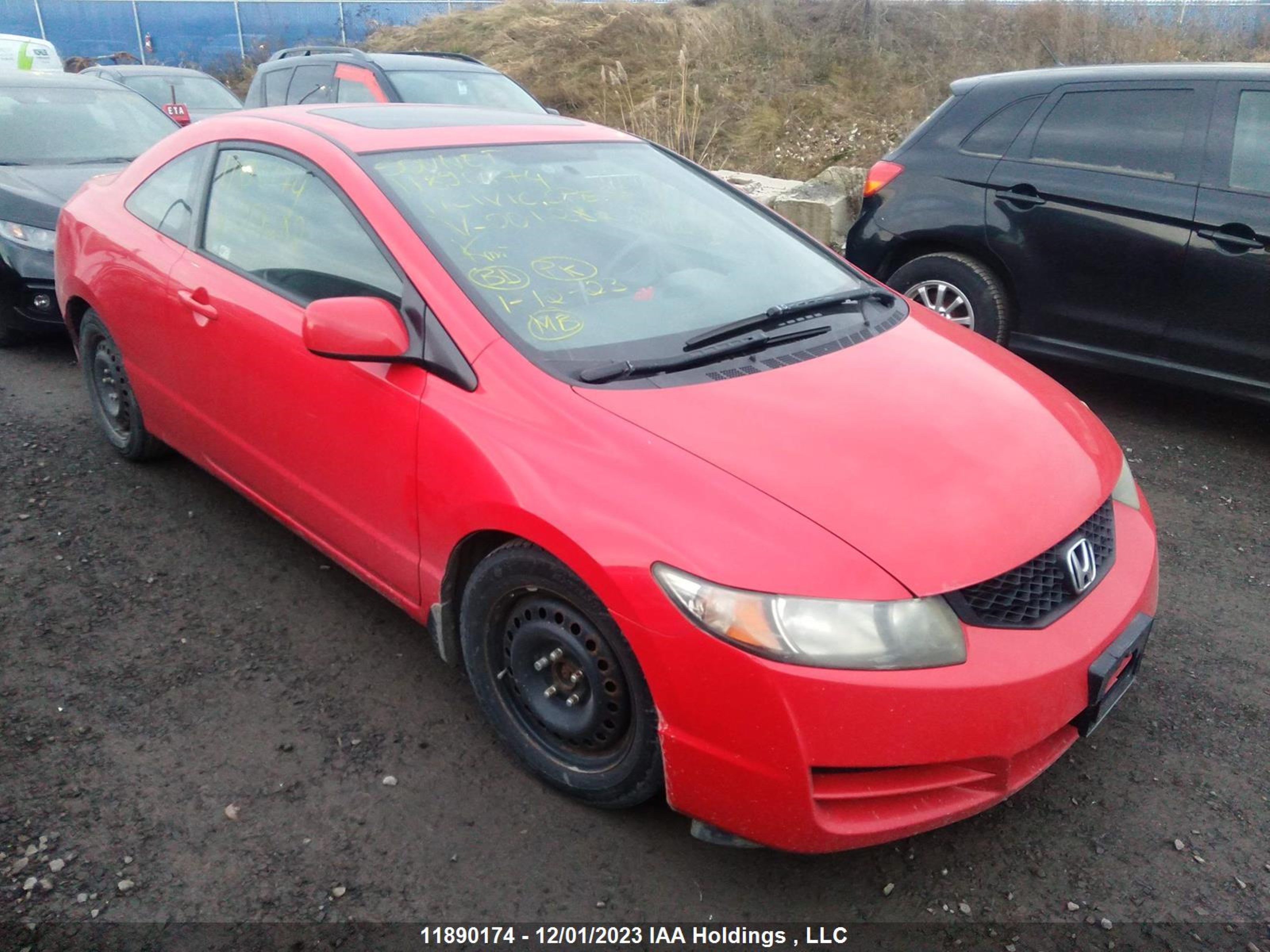 HONDA CIVIC 2011 2hgfg1b6xbh001282