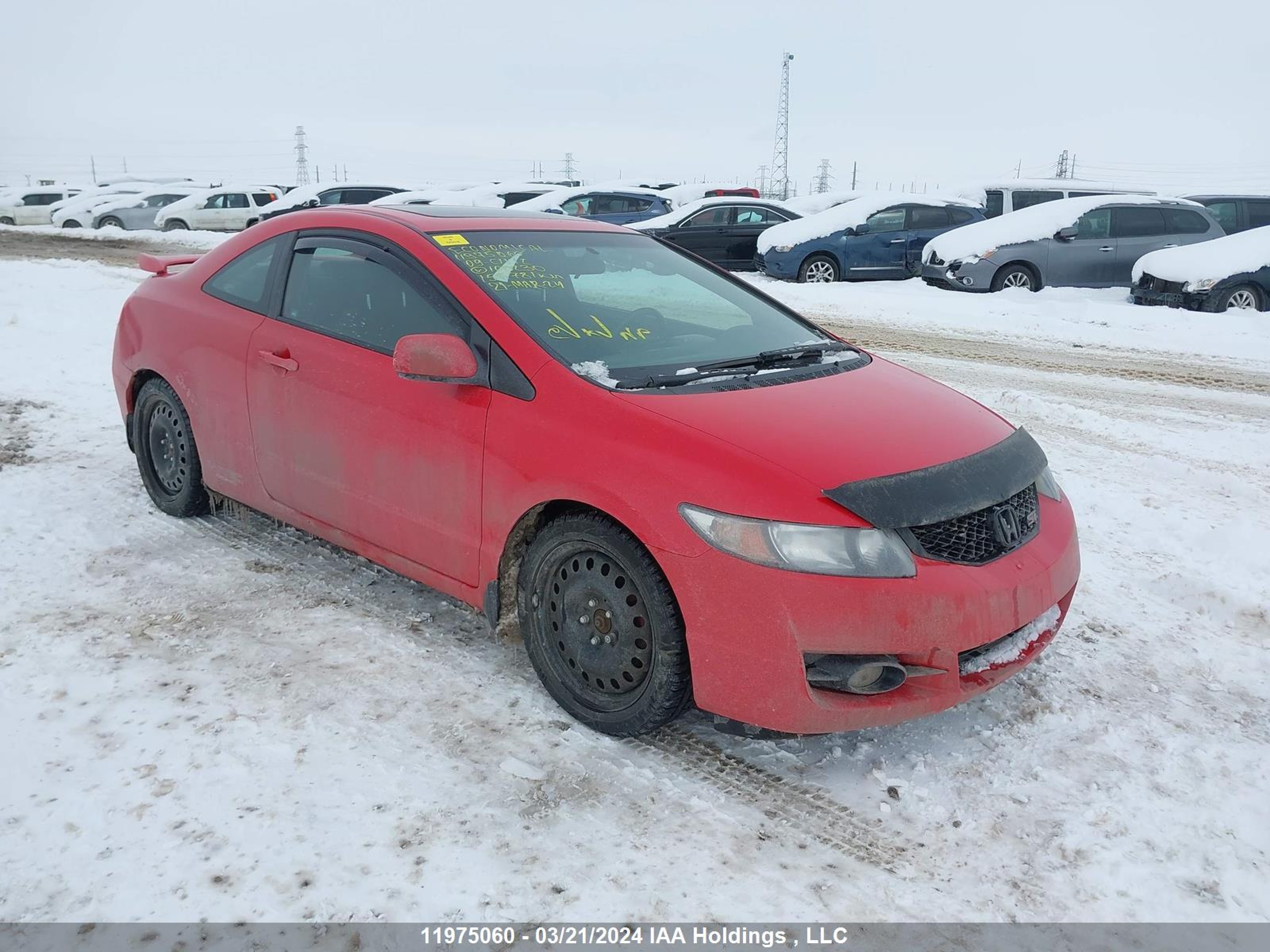 HONDA CIVIC 2009 2hgfg21539h100230