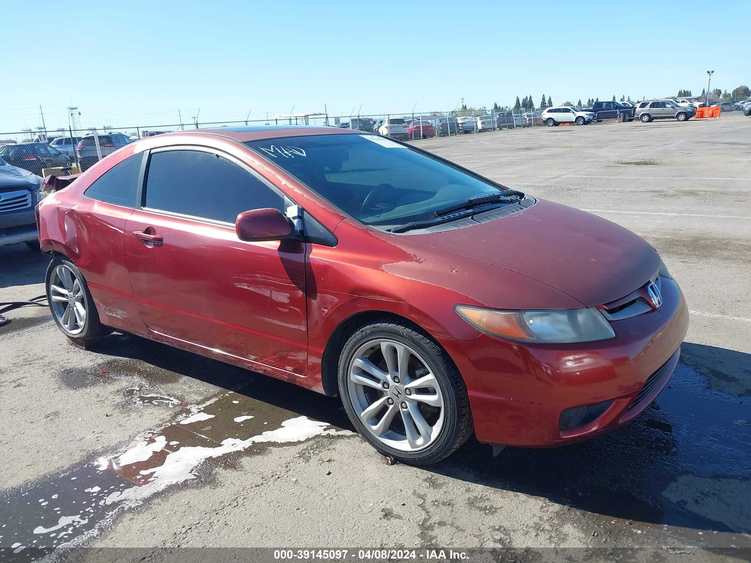 HONDA CIVIC 2007 2hgfg21567h704092