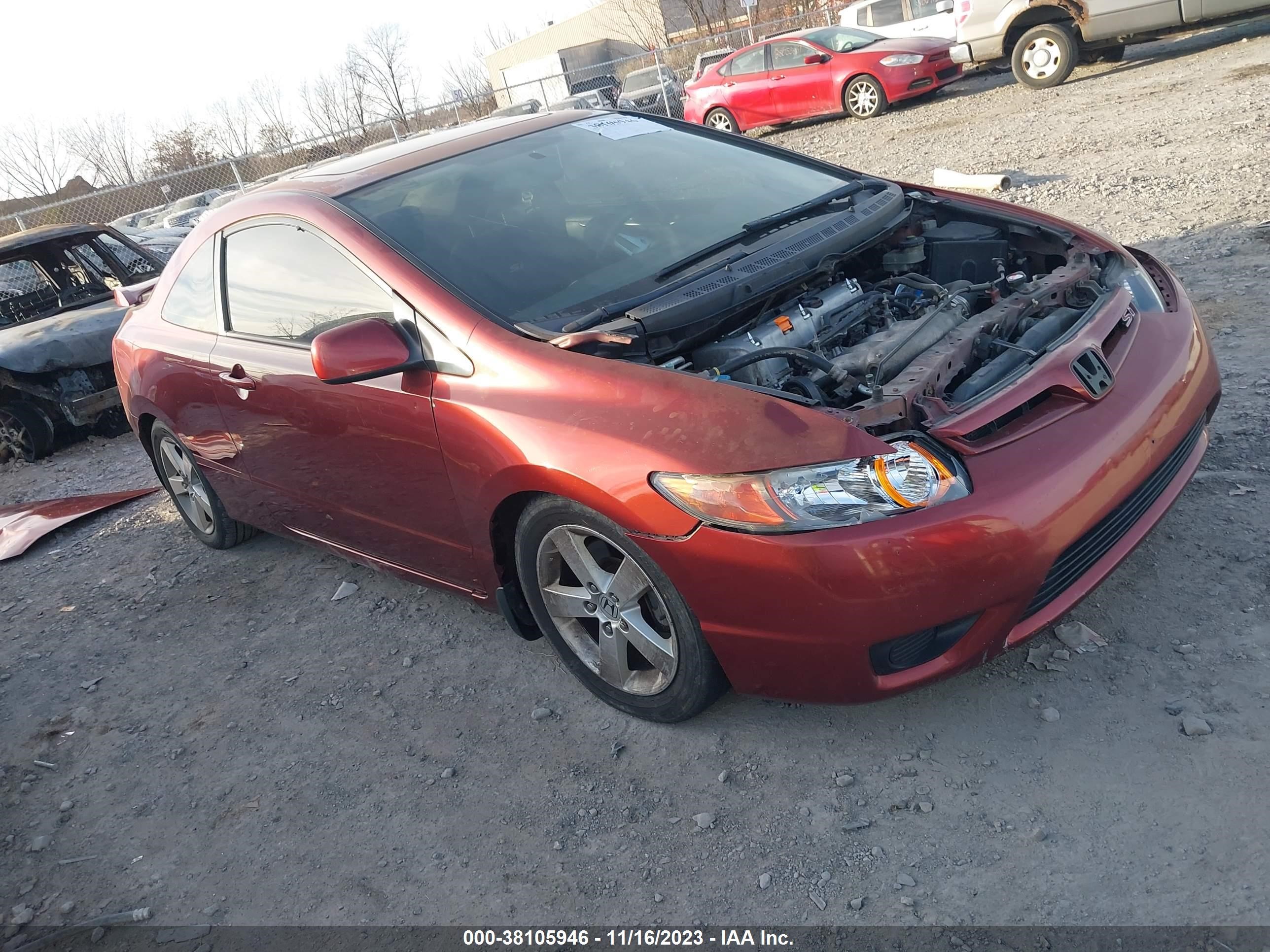 HONDA CIVIC 2007 2hgfg21567h705565