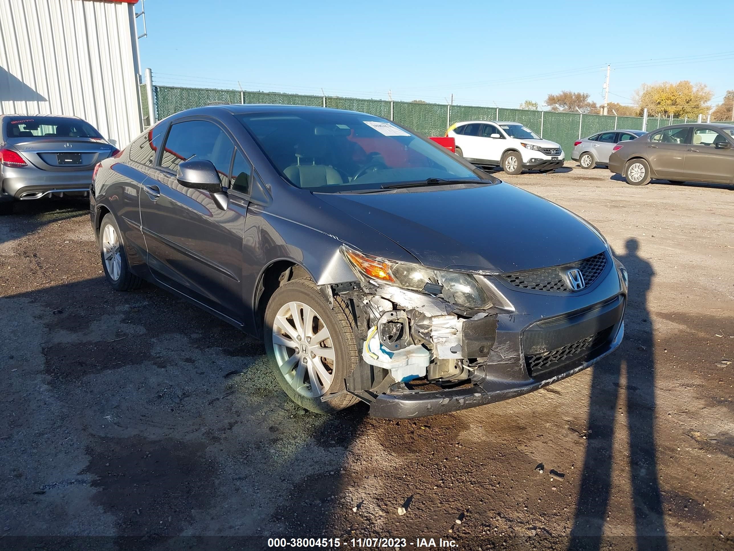 HONDA CIVIC 2012 2hgfg3b1xch537537