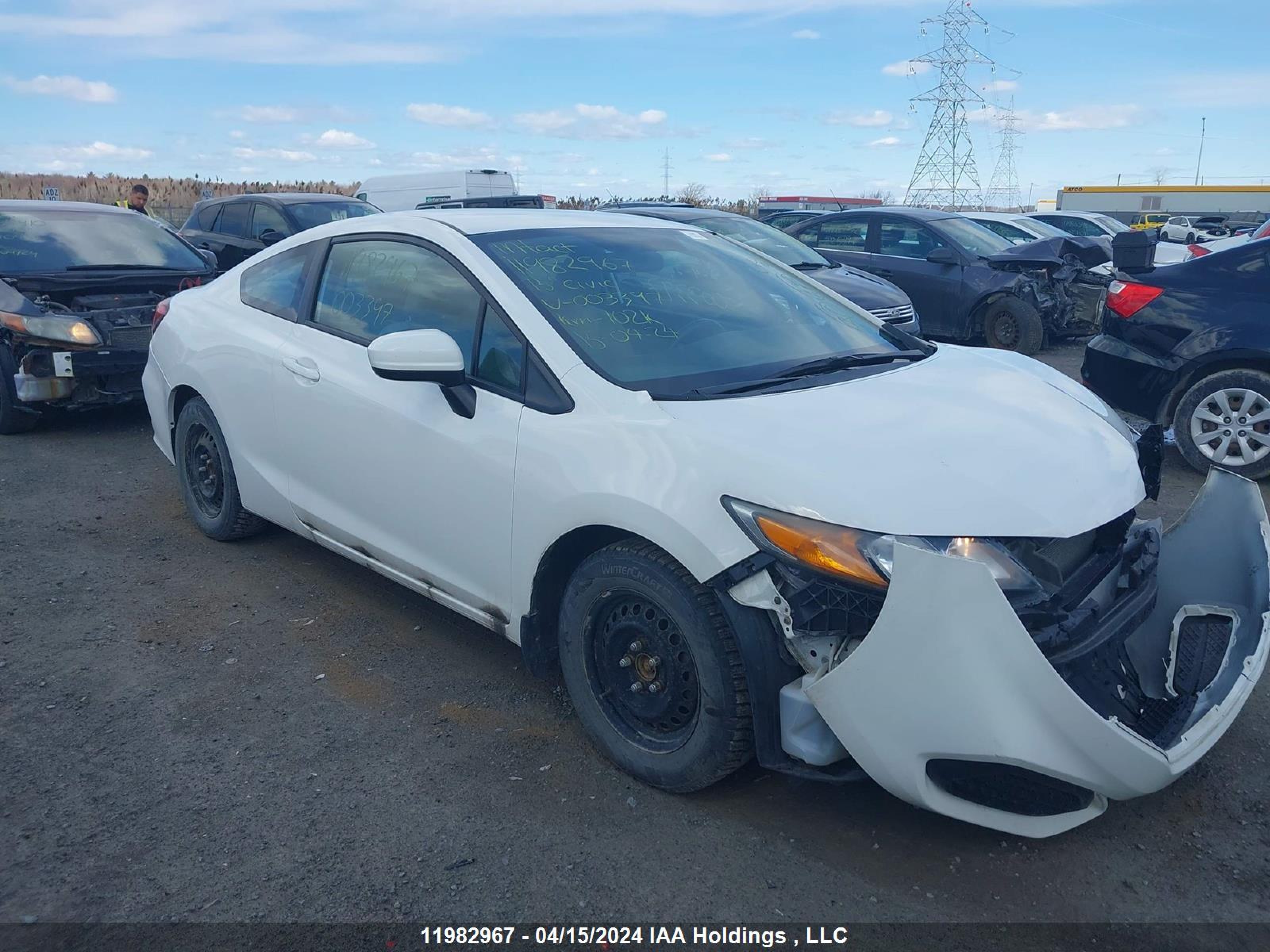 HONDA CIVIC 2015 2hgfg3b44fh003397