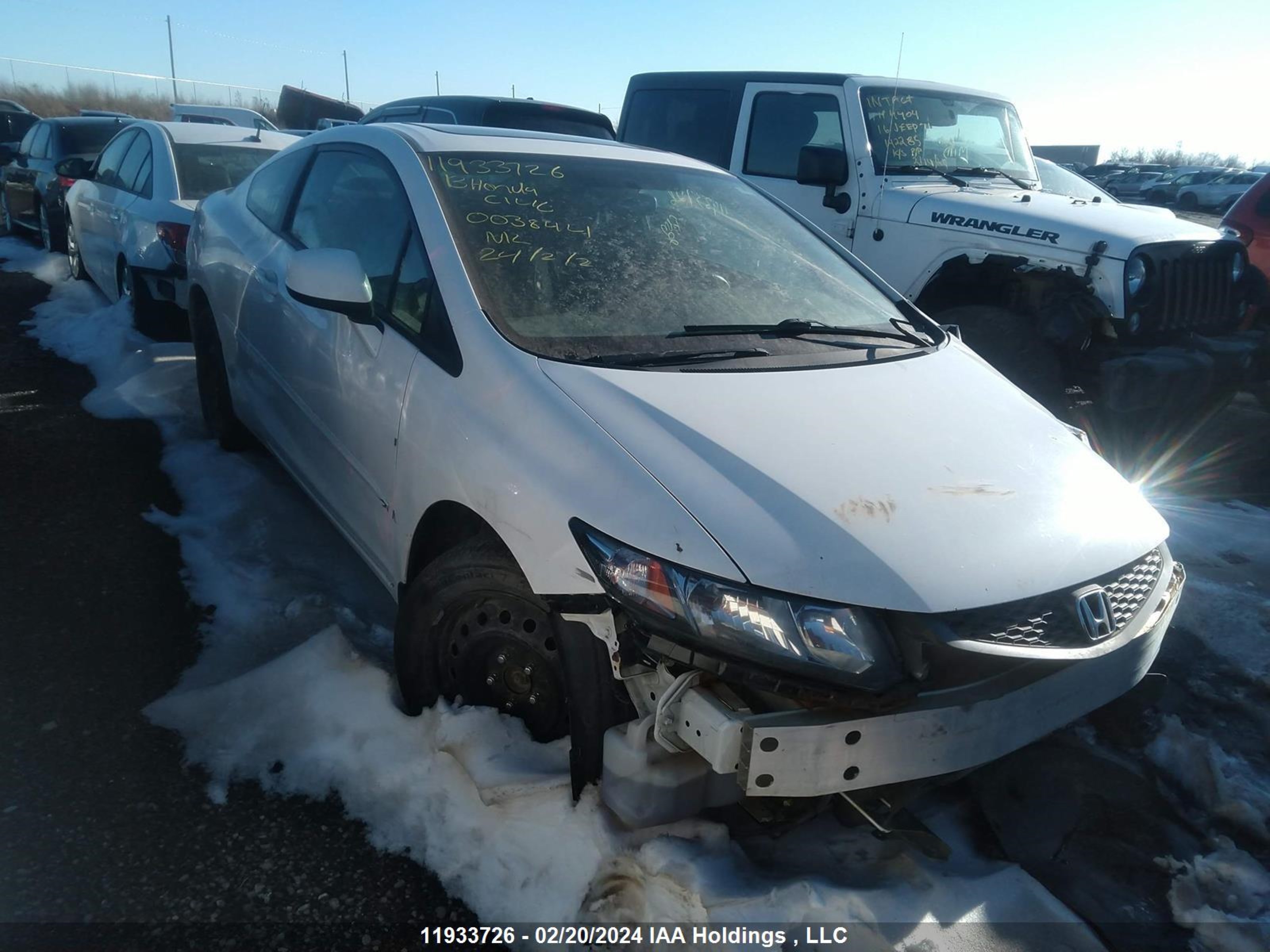 HONDA CIVIC 2013 2hgfg3b56dh003844