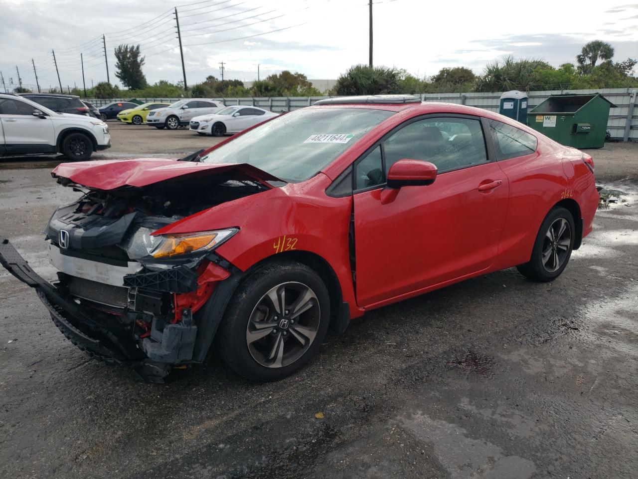 HONDA CIVIC 2014 2hgfg3b88eh526262