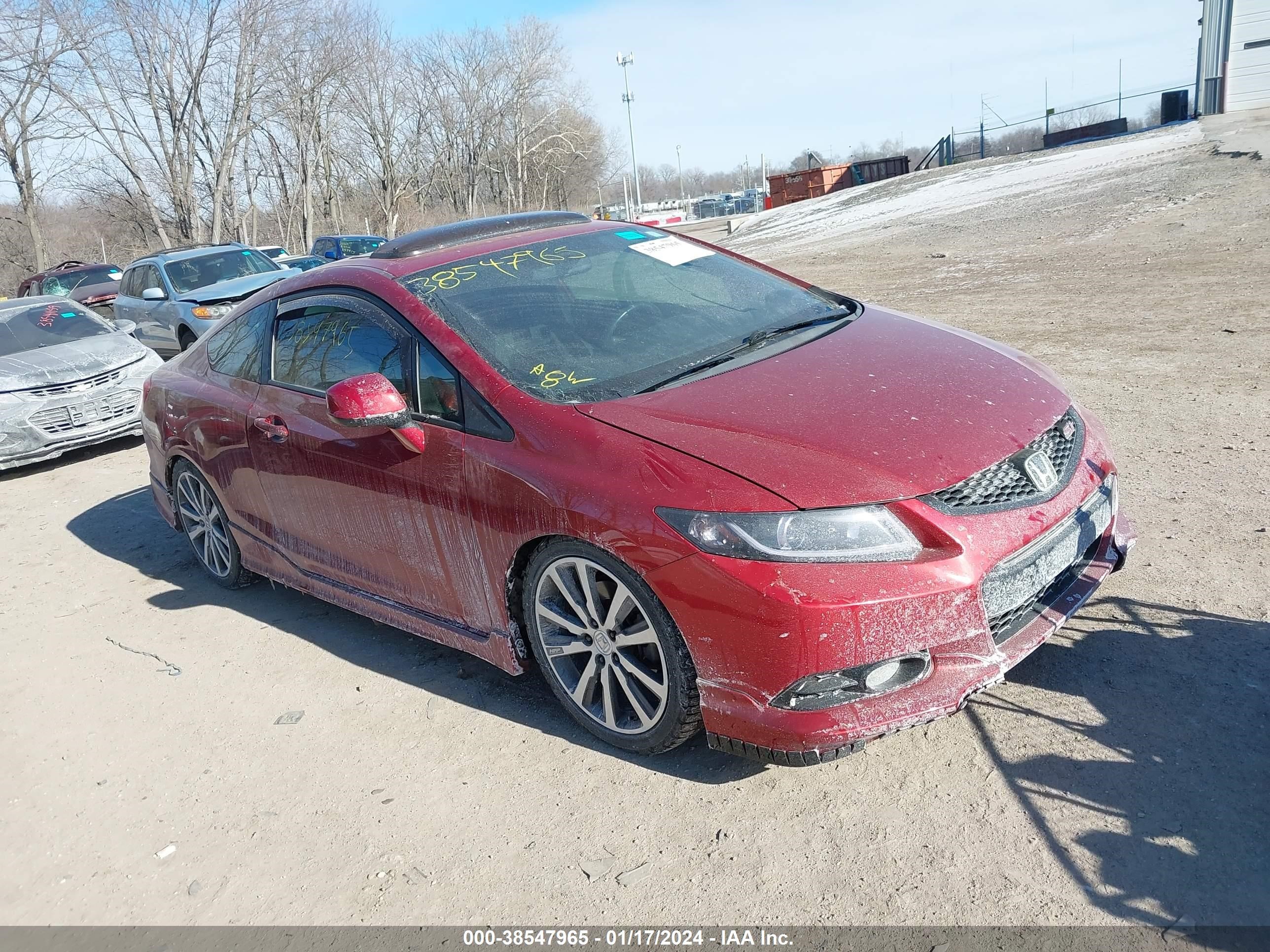 HONDA CIVIC 2013 2hgfg4a57dh705467