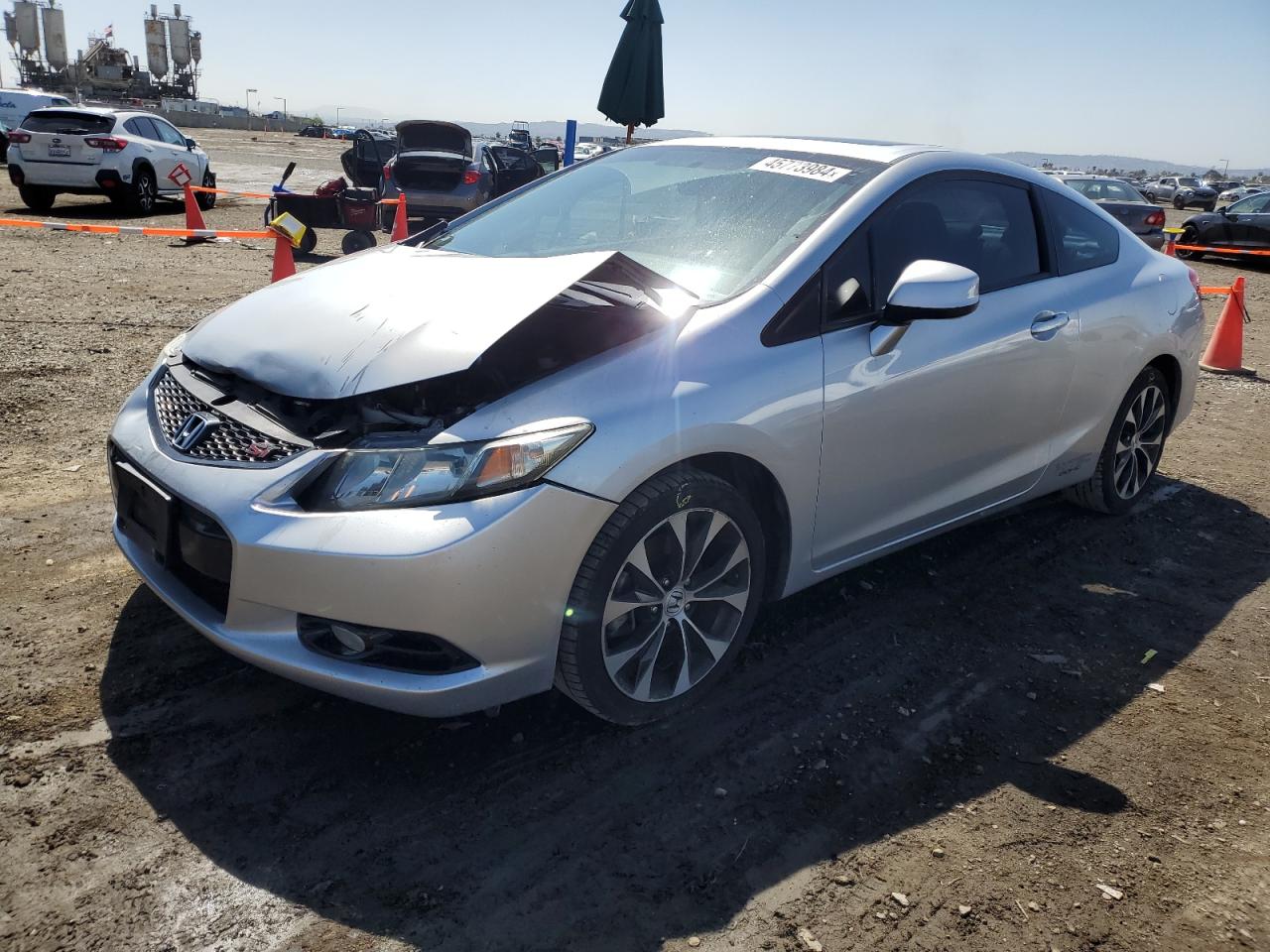 HONDA CIVIC 2013 2hgfg4a5xdh703342