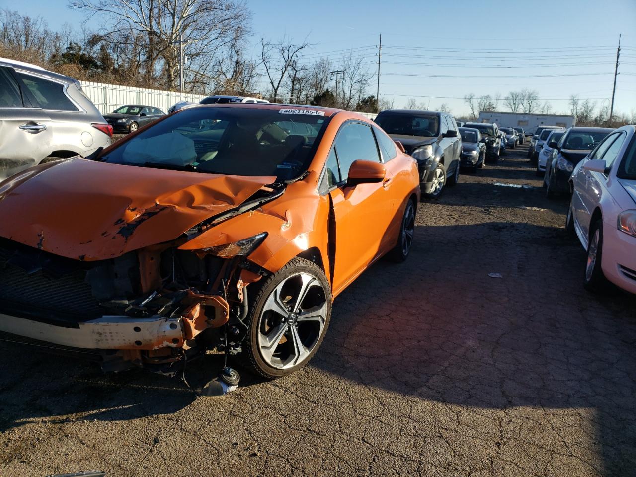 HONDA CIVIC 2015 2hgfg4a5xfh705711