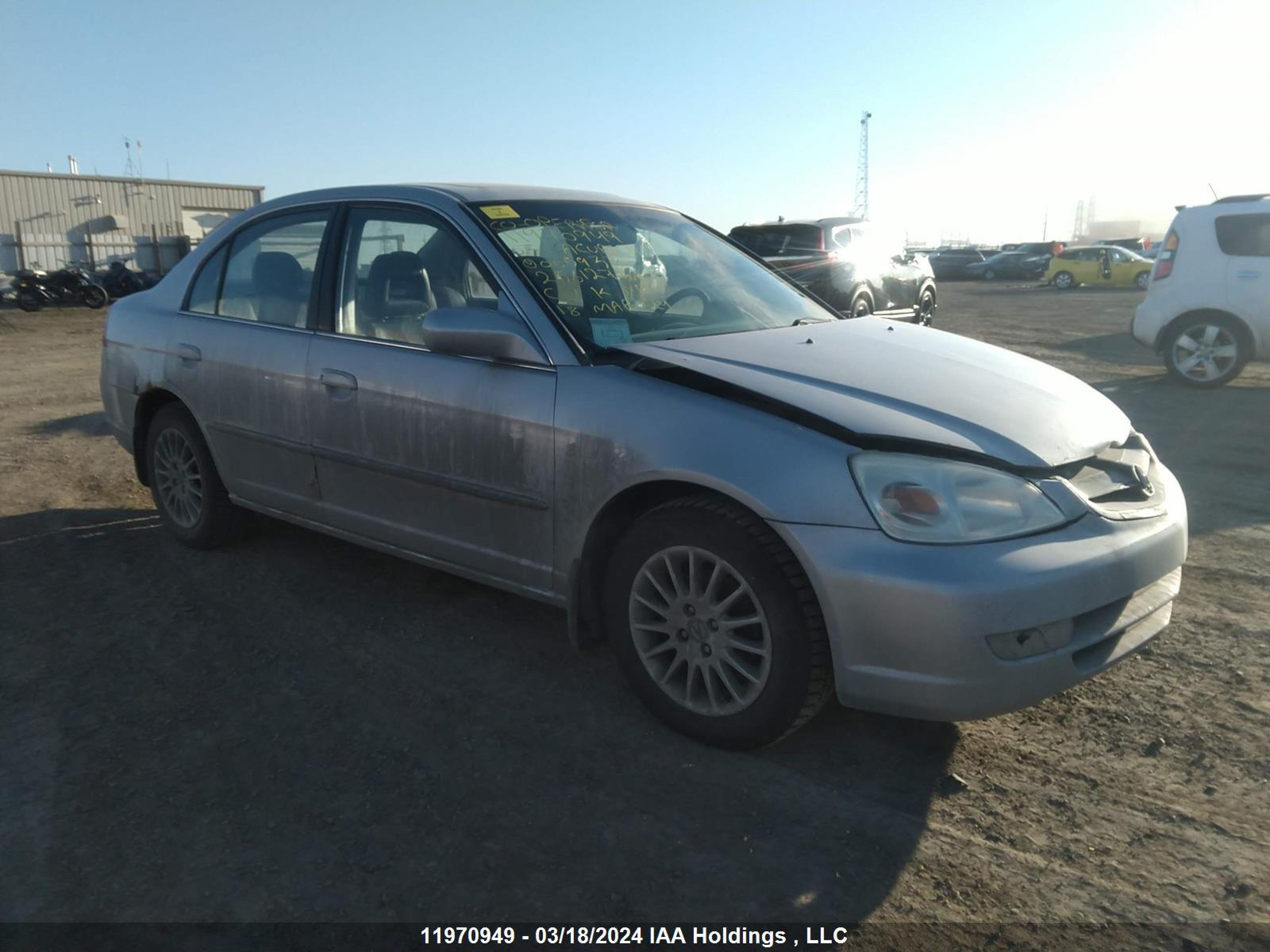 ACURA EL 2003 2hhes36833h005933