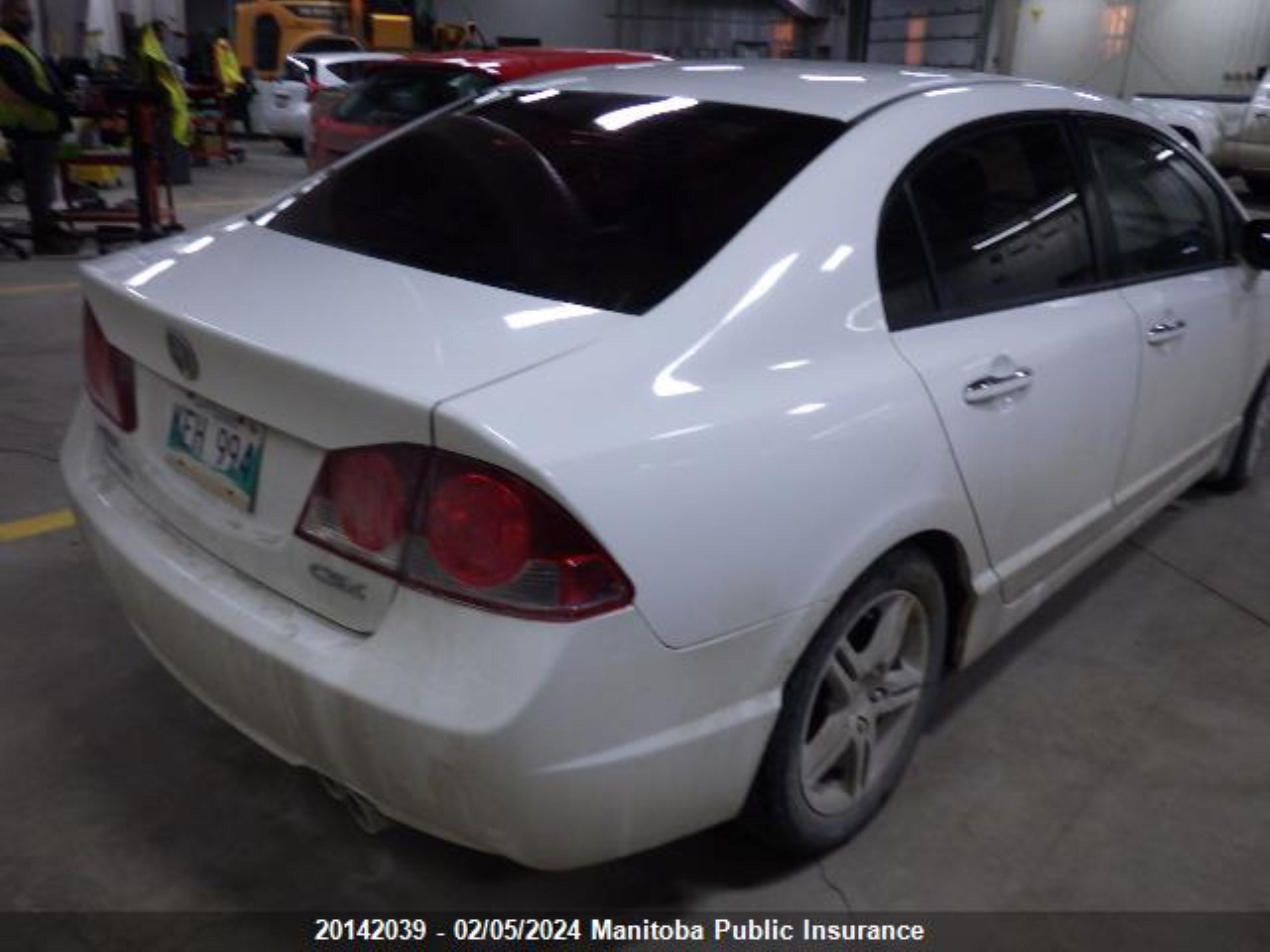 ACURA CSX 2008 2hhfd56558h200102