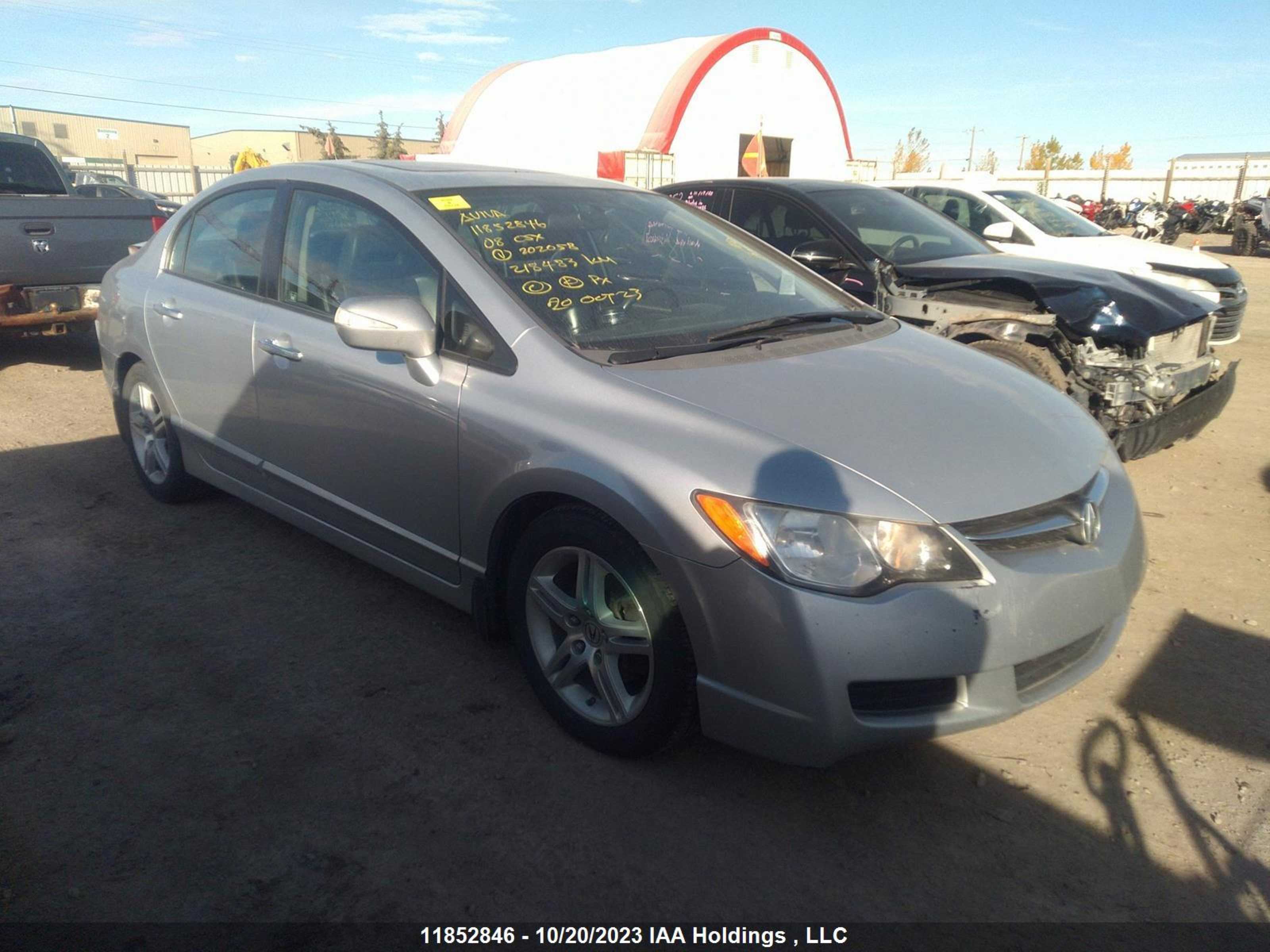 ACURA CSX 2008 2hhfd56558h202058