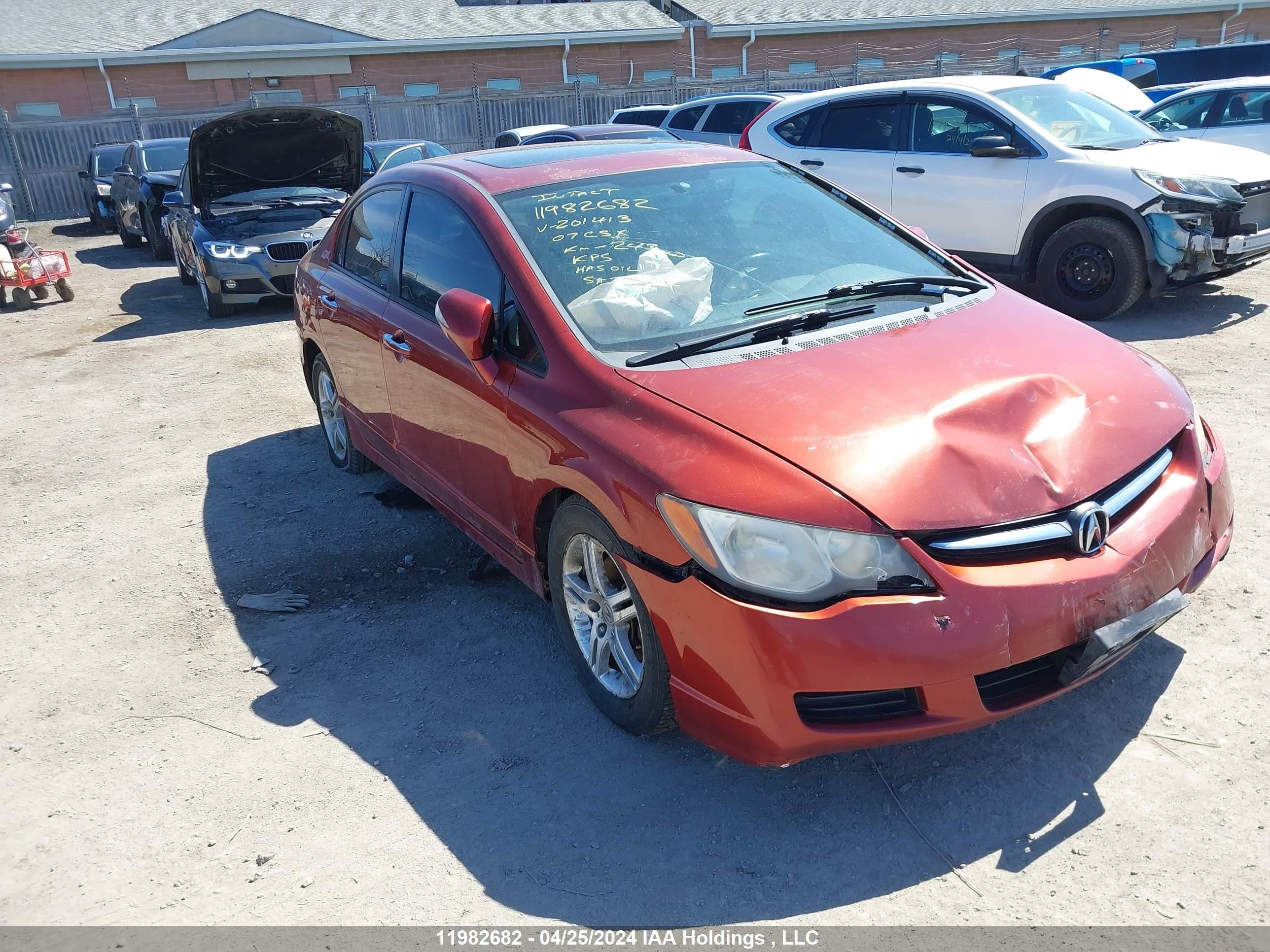 ACURA CSX 2007 2hhfd56577h201413