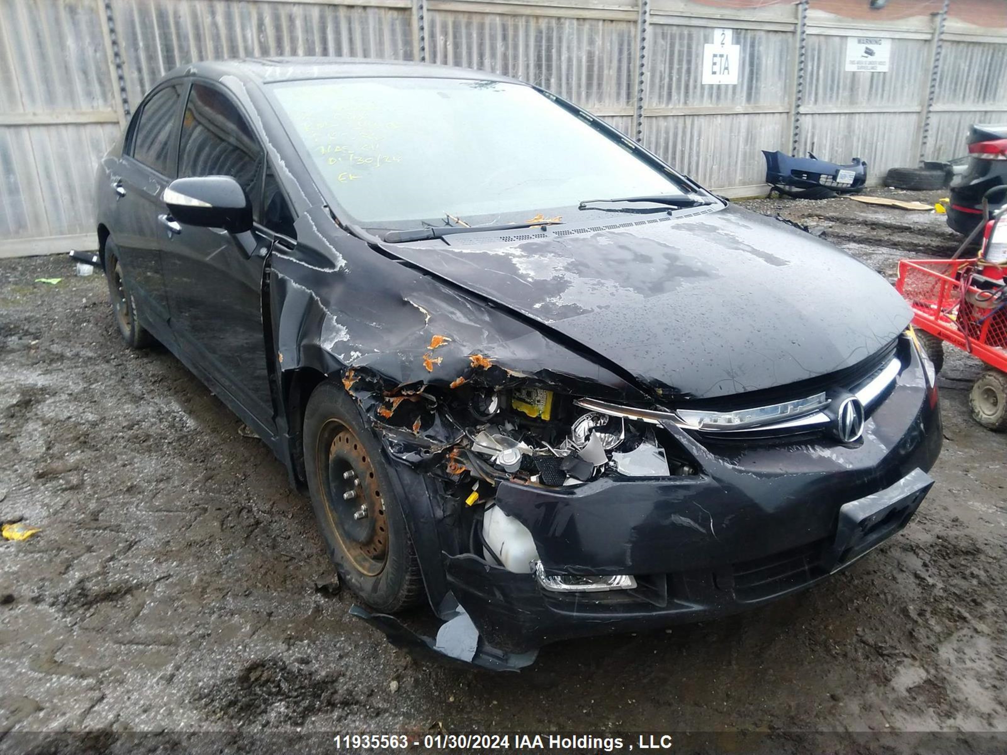 ACURA CSX 2008 2hhfd56718h201586