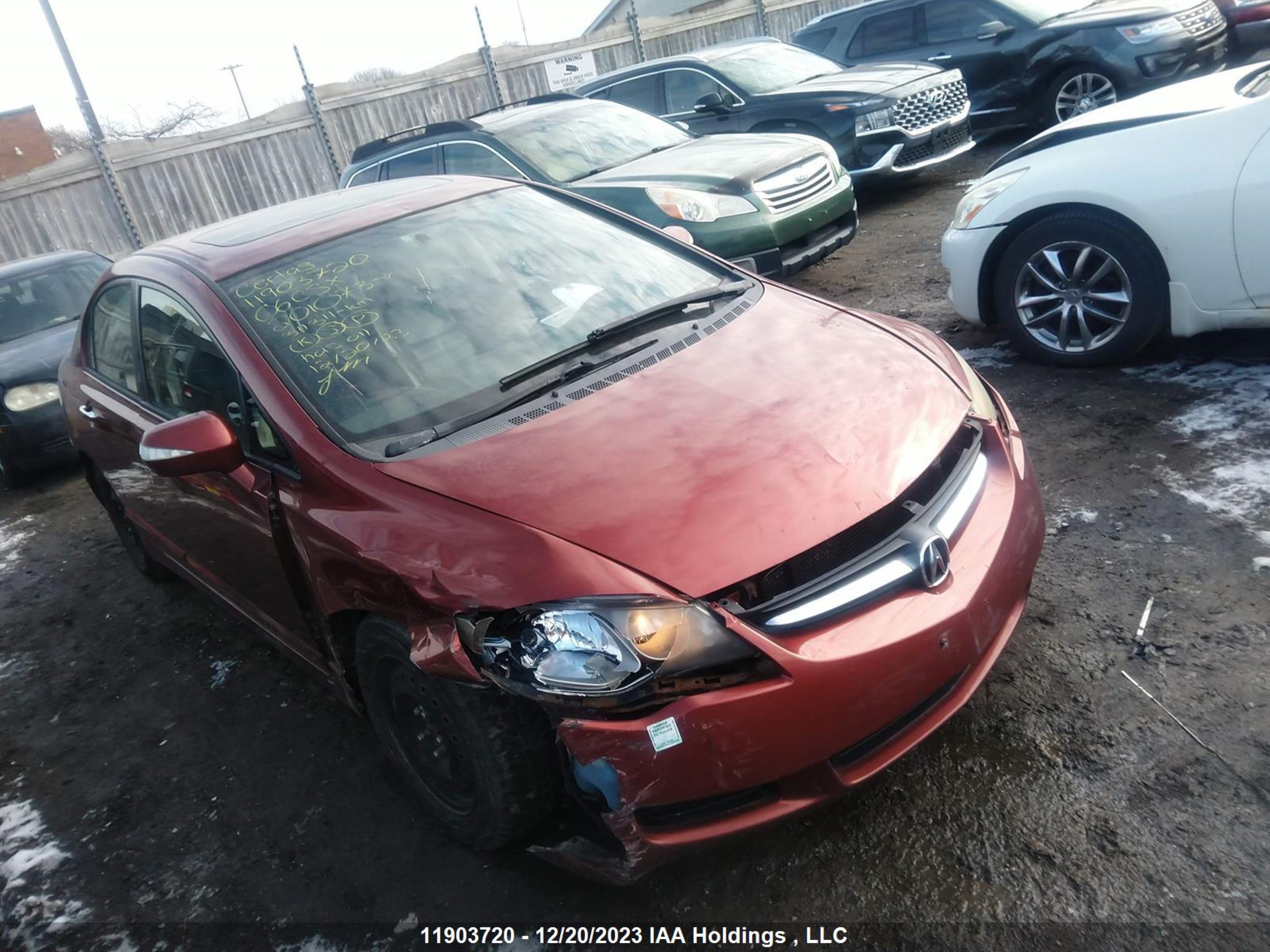 ACURA CSX 2006 2hhfd56796h201073