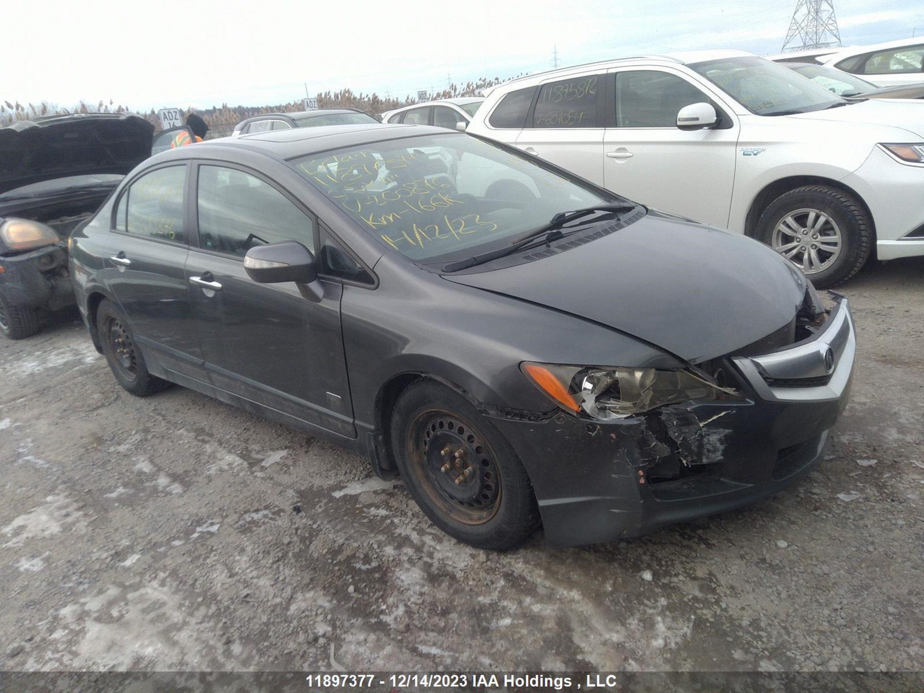 ACURA CSX 2011 2hhfd5f76bh200876