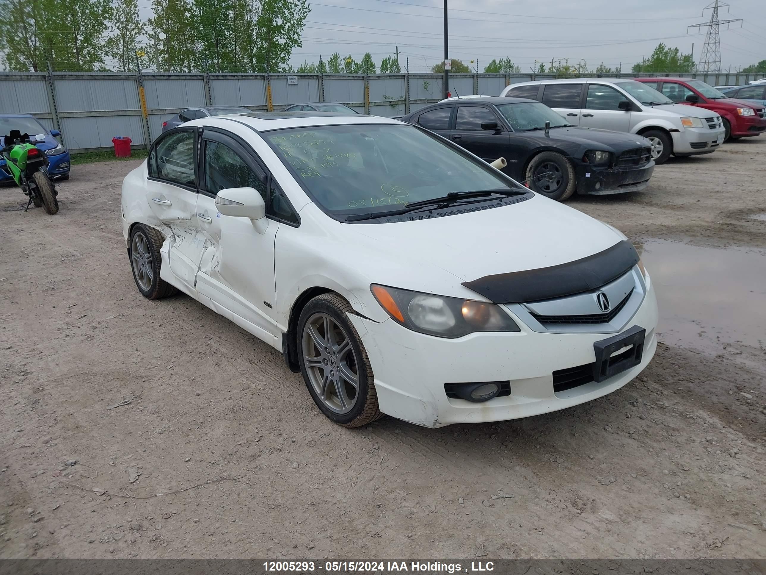 ACURA CSX 2011 2hhfd5f7xbh201447