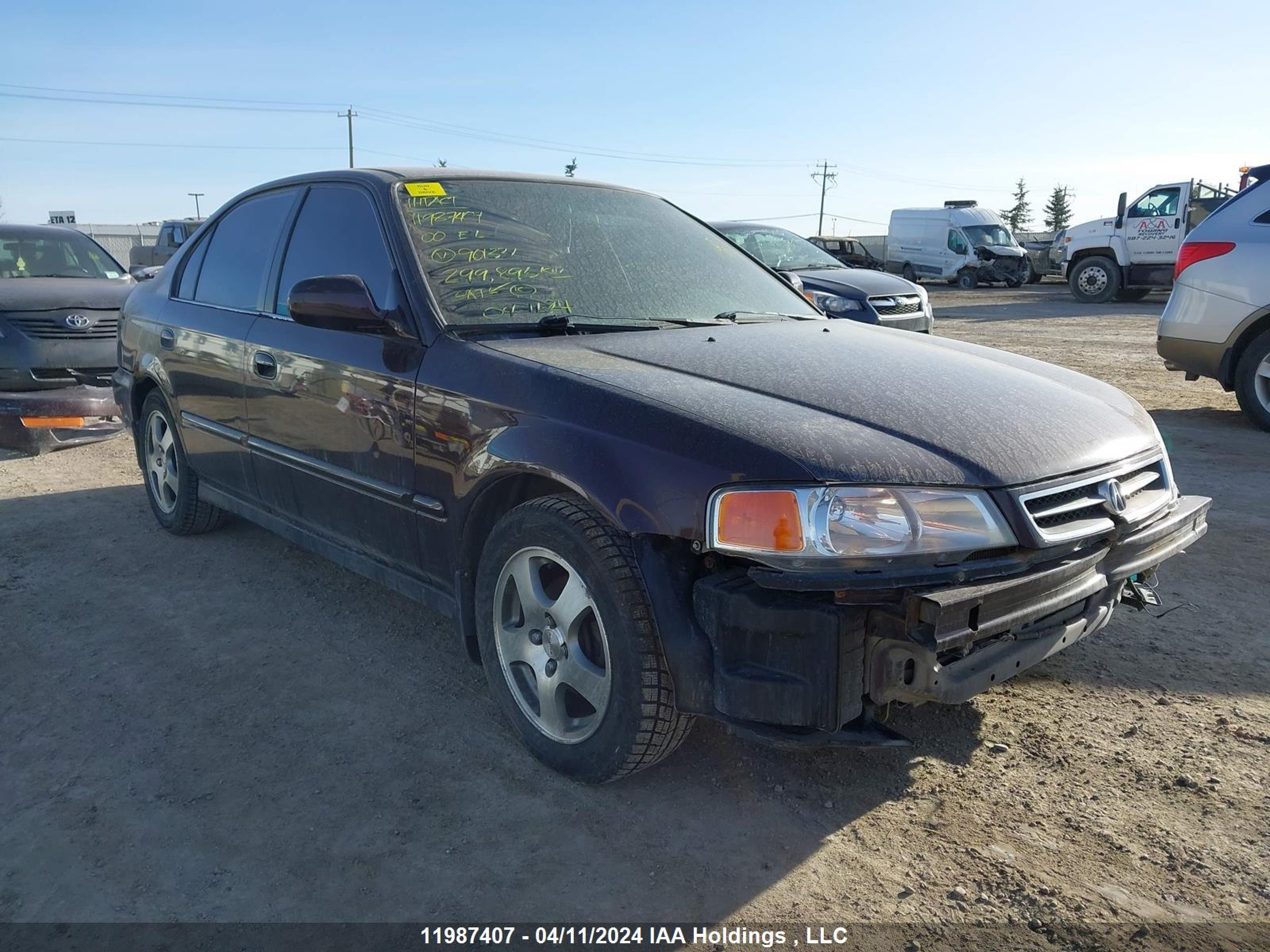 ACURA EL 2000 2hhmb464xyh901331