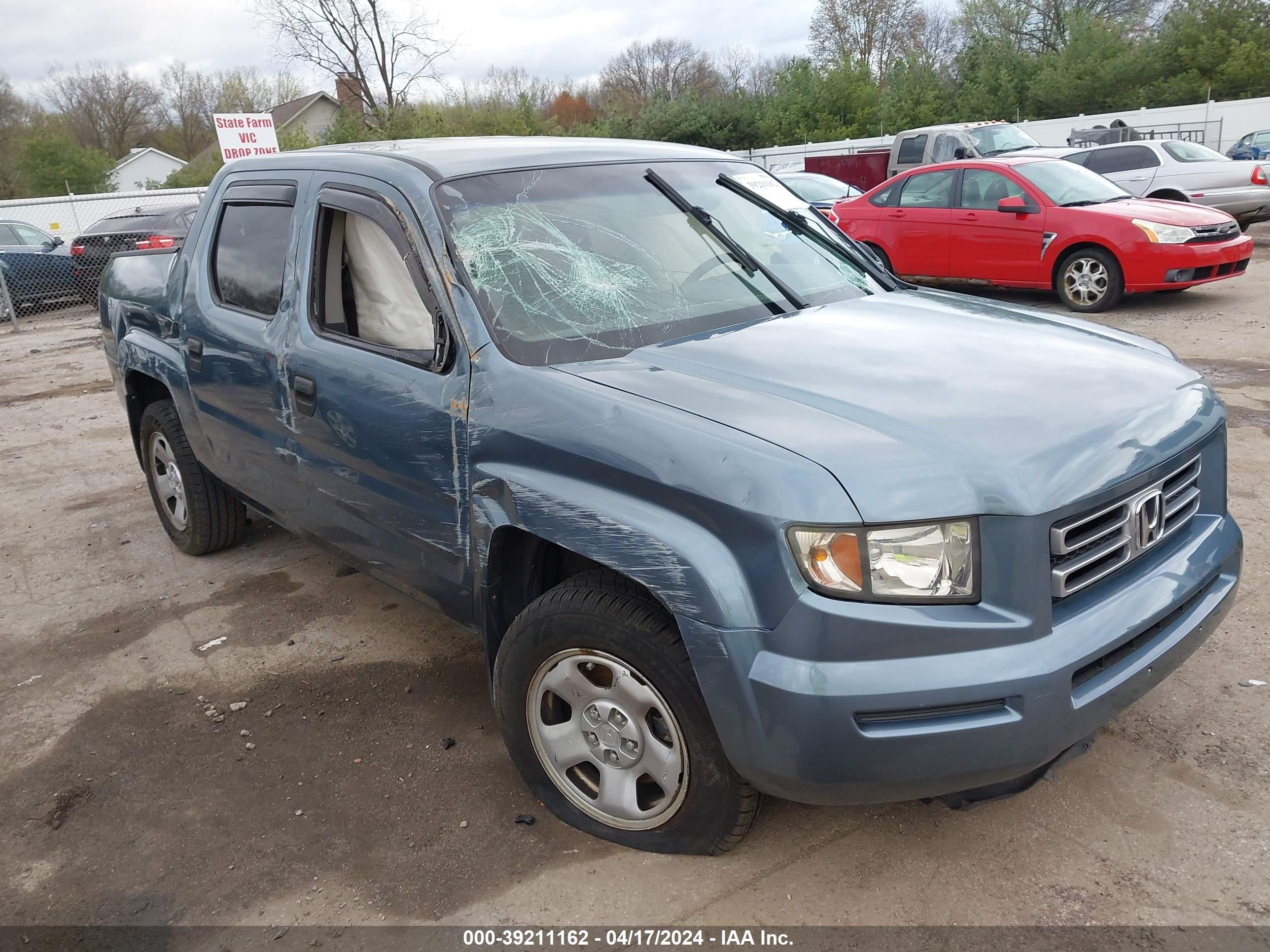 HONDA RIDGELINE 2008 2hjyk16218h532582