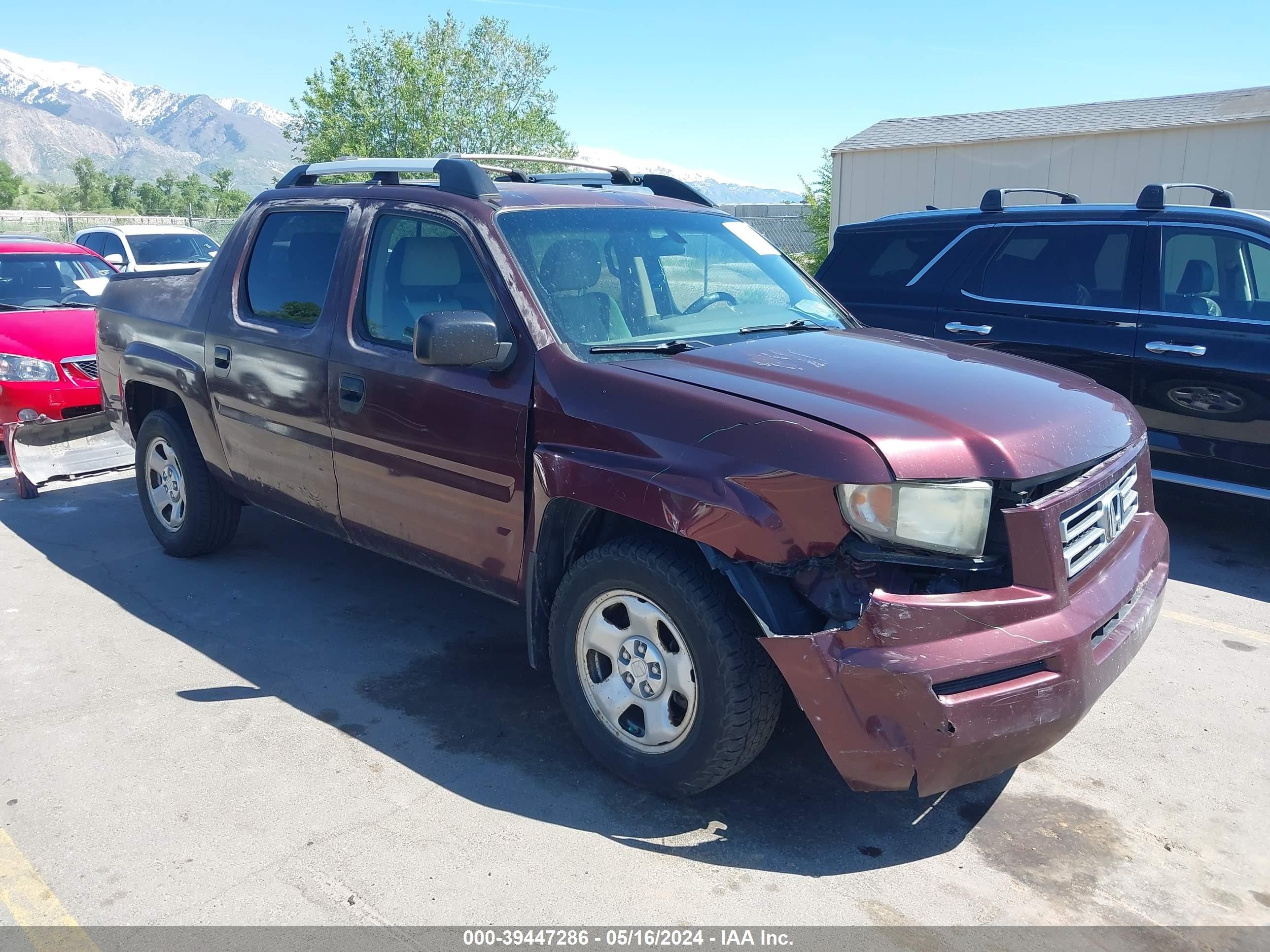 HONDA RIDGELINE 2008 2hjyk16248h526159