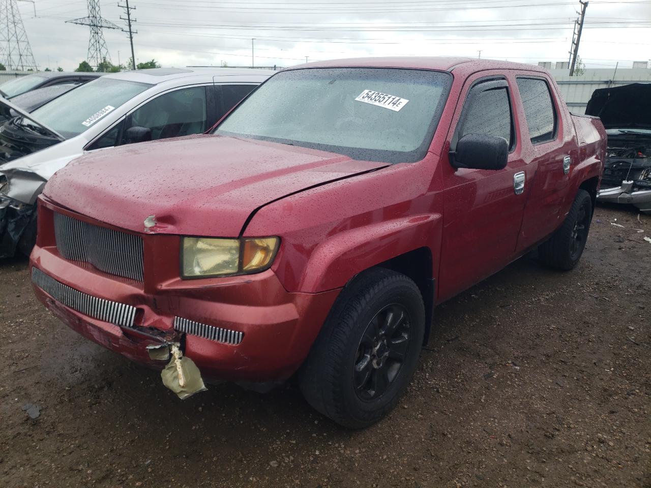 HONDA RIDGELINE 2006 2hjyk16286h545214