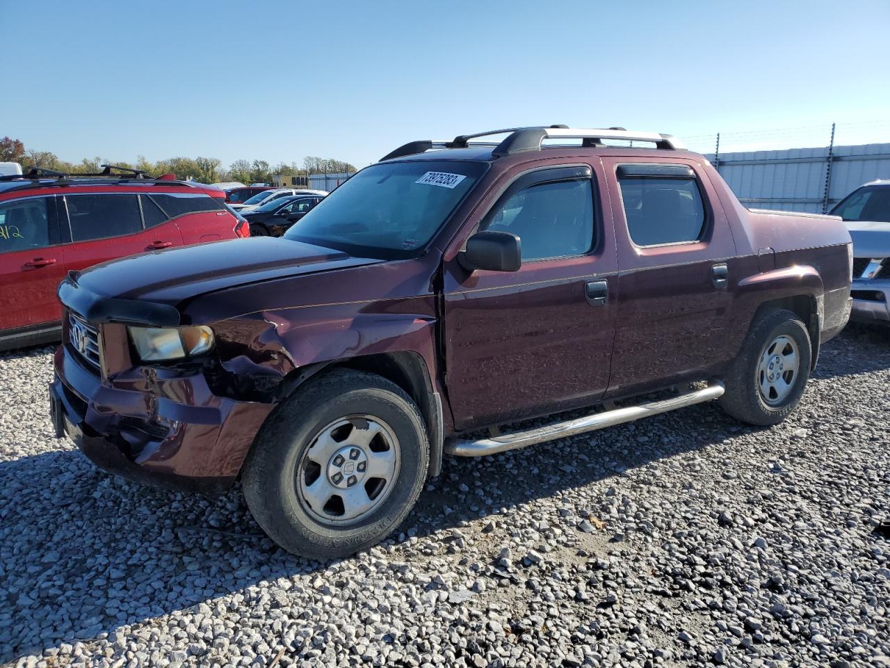 HONDA RIDGELINE 2007 2hjyk16287h548504