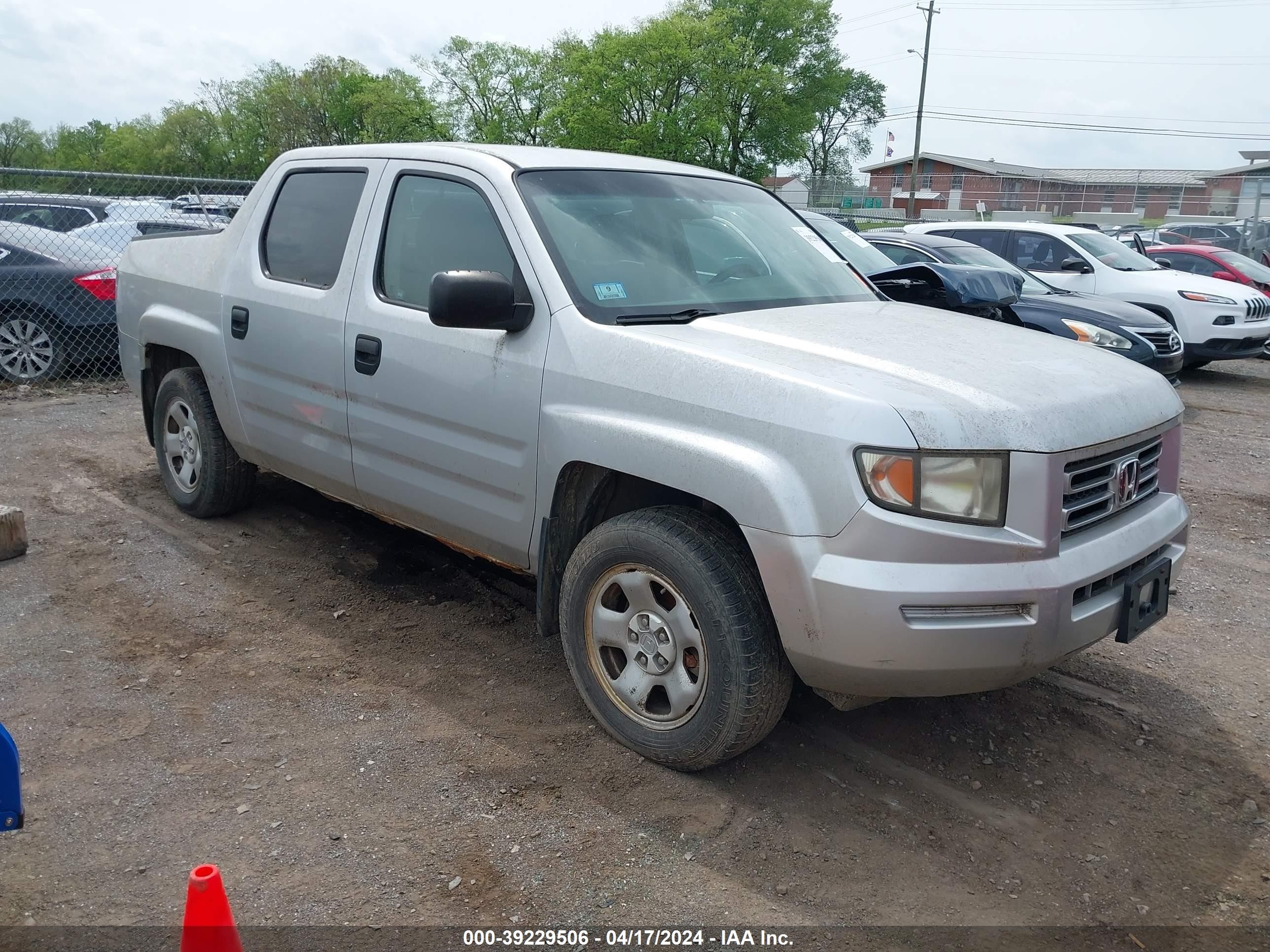 HONDA RIDGELINE 2008 2hjyk16288h521269