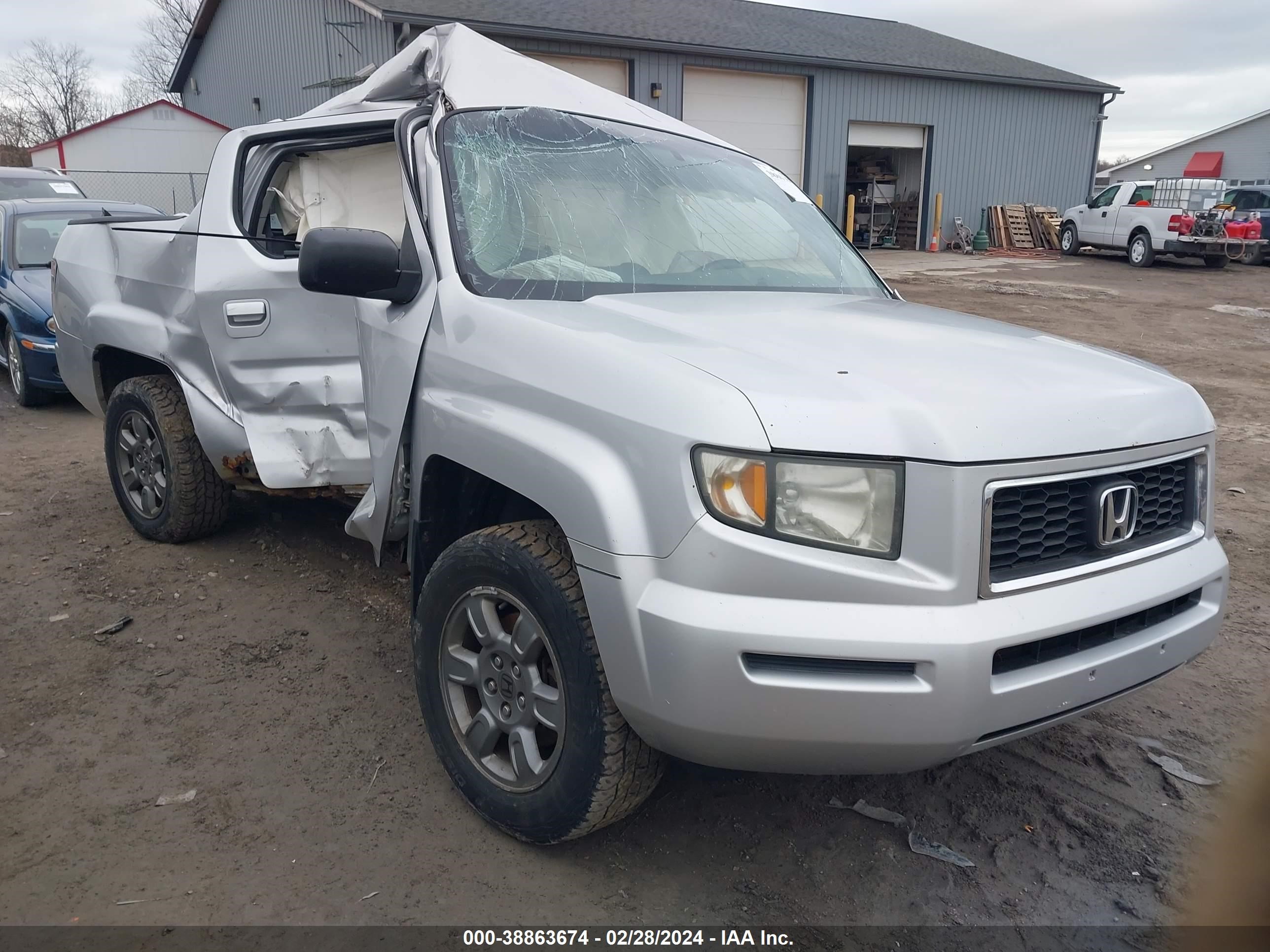 HONDA RIDGELINE 2007 2hjyk16307h531463