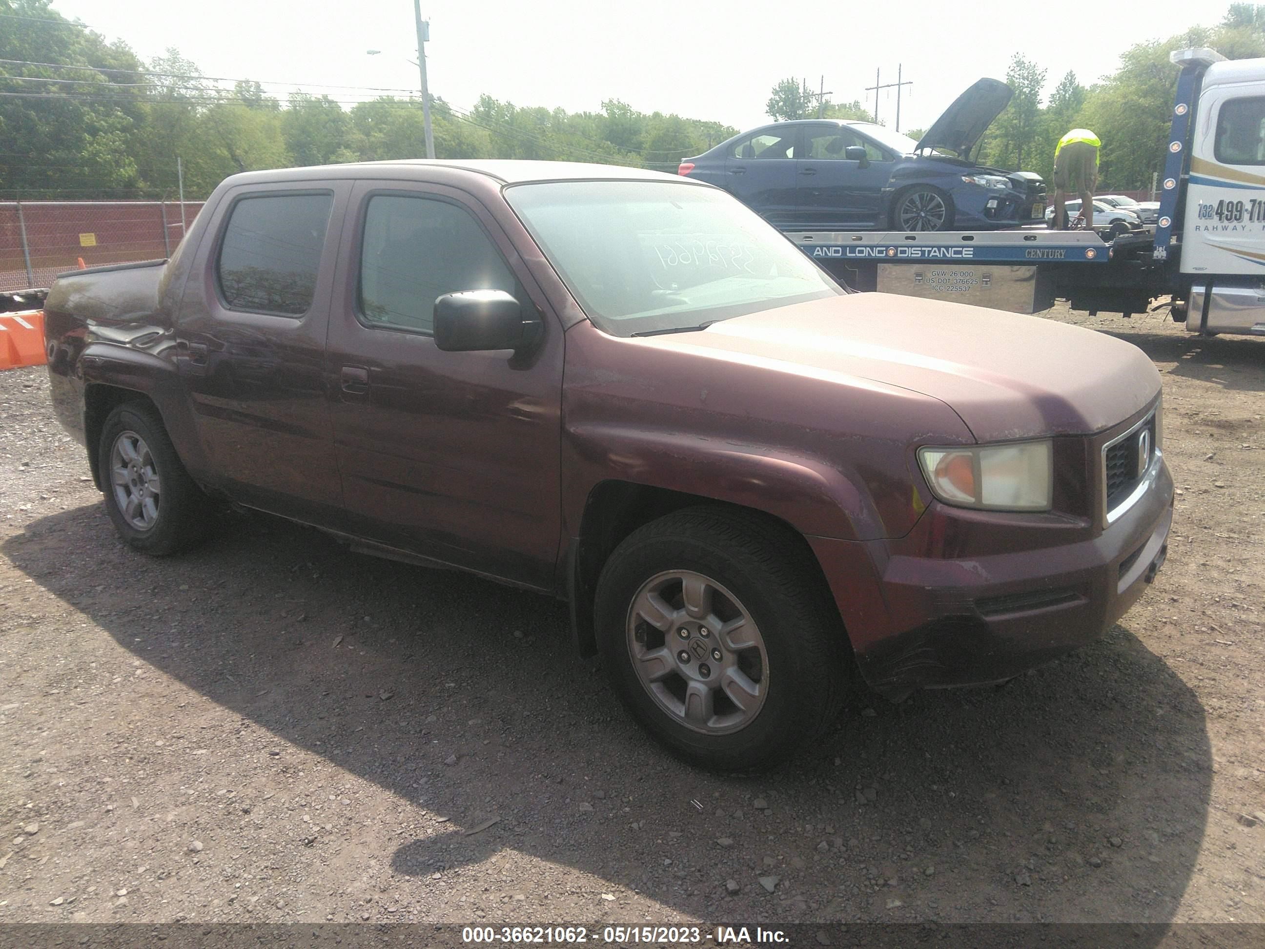 HONDA RIDGELINE 2007 2hjyk16347h527660